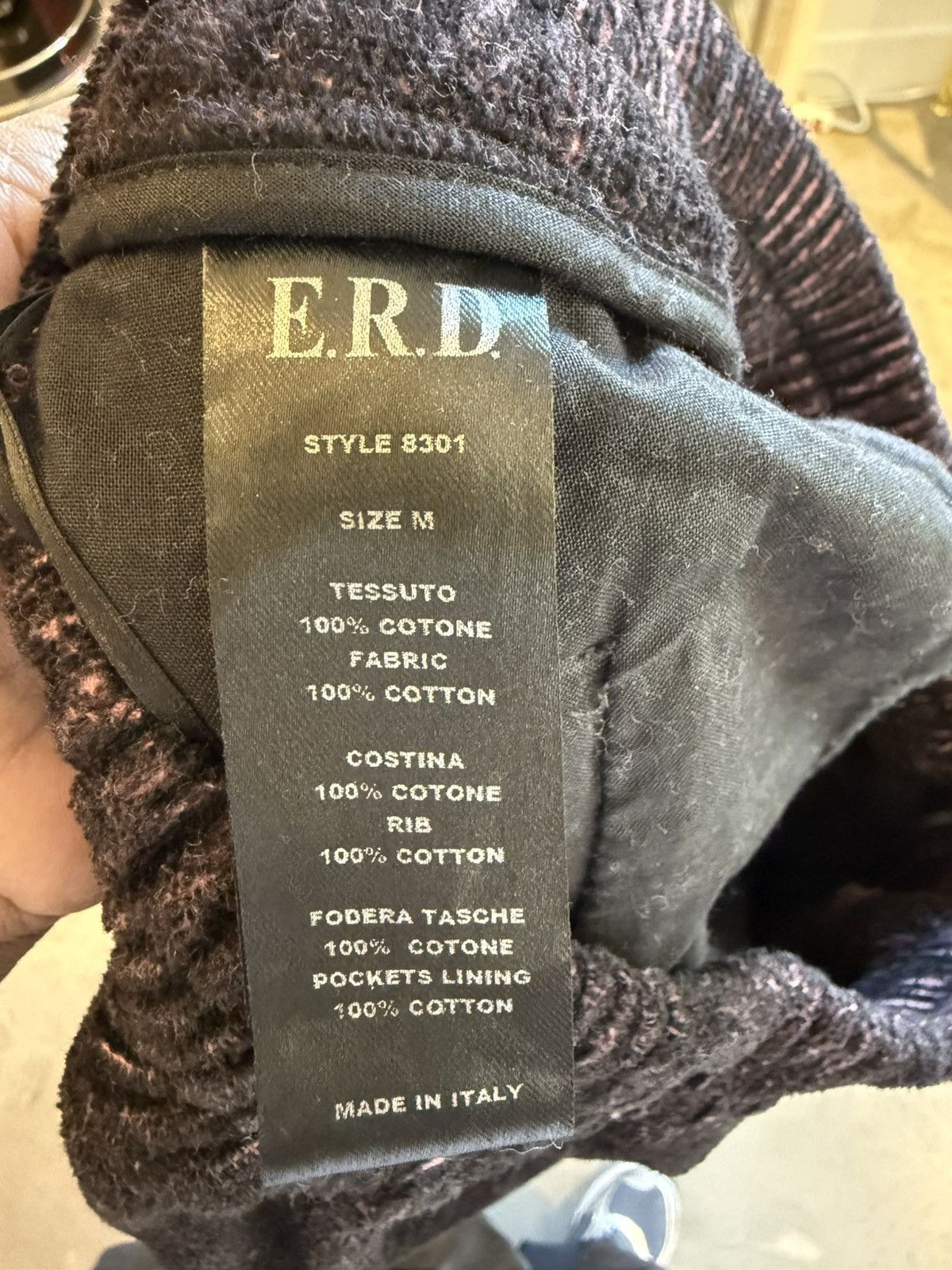 Enfants Riches Deprimes ERD DARGER VELOUR RUNWAY SWEATPANTS Size US 32 / EU 48 - 8 Thumbnail