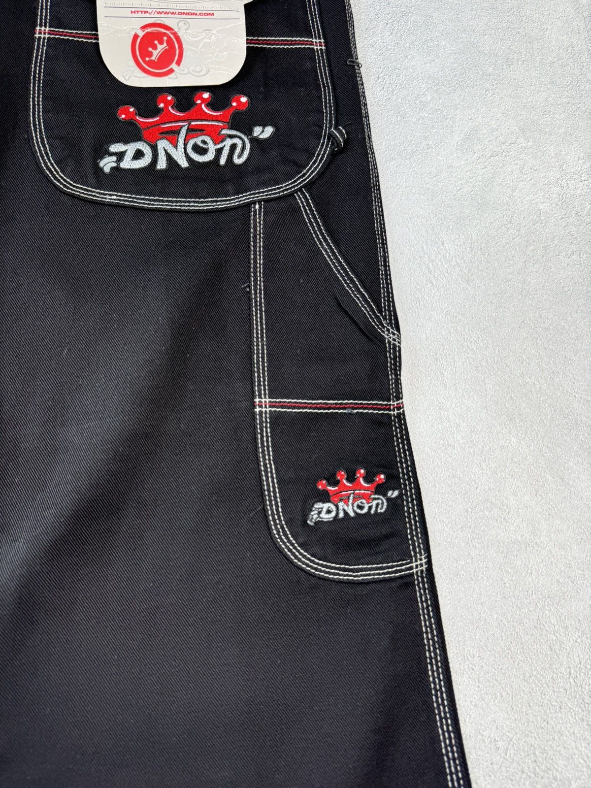 Japanese Brand Vintage D-NON Skateboard Denim Pants Jeans size 26 Size US 26 / EU 42 - 6 Thumbnail