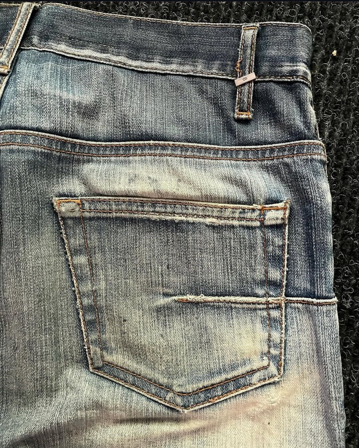 パンツ Dior HOMME UNDER MY TRACK 26 Dior Homme Under My Car Paint Slim Jeans - SS07 – Vertical Rags