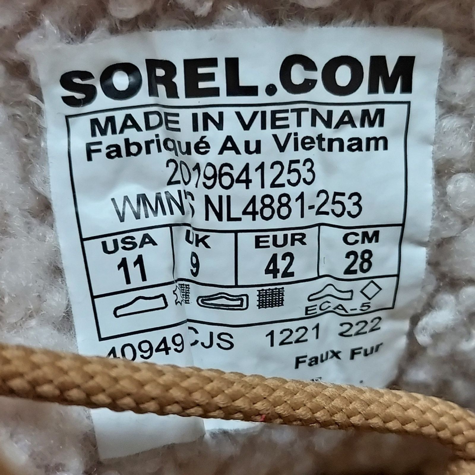 SOREL SOREL Womens | Tan | Explorer II Drift Winter Shoes Size 11 Size US 11 / IT 41 - 9 Thumbnail