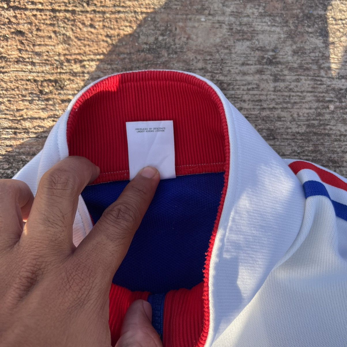Adidas × Vintage Vintage Adidas Tracktop Vortis Tokushima Otsuka F.C Jacket Size US L / EU 52-54 / 3 - 7 Thumbnail