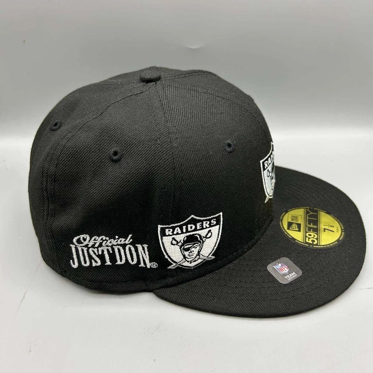 New Era Las Vegas Raiders x Just Don Hat Men 7 1/8 NFL Fitted Wool Size ONE SIZE - 6 Thumbnail
