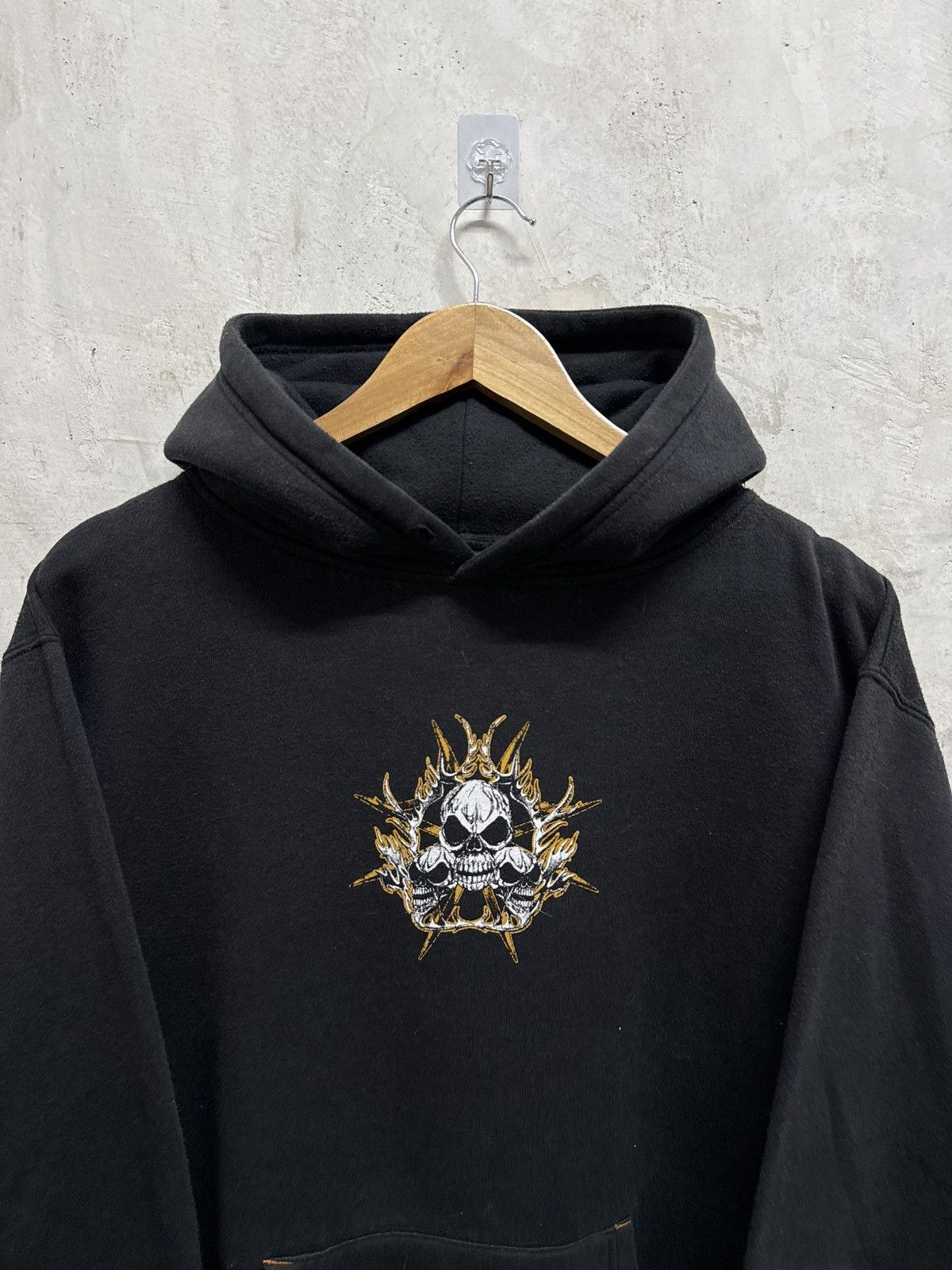 Beauty Beast 2000s Archival GriGri Skull Skate Hoodie Size US M / EU 48-50 / 2 - 4 Thumbnail