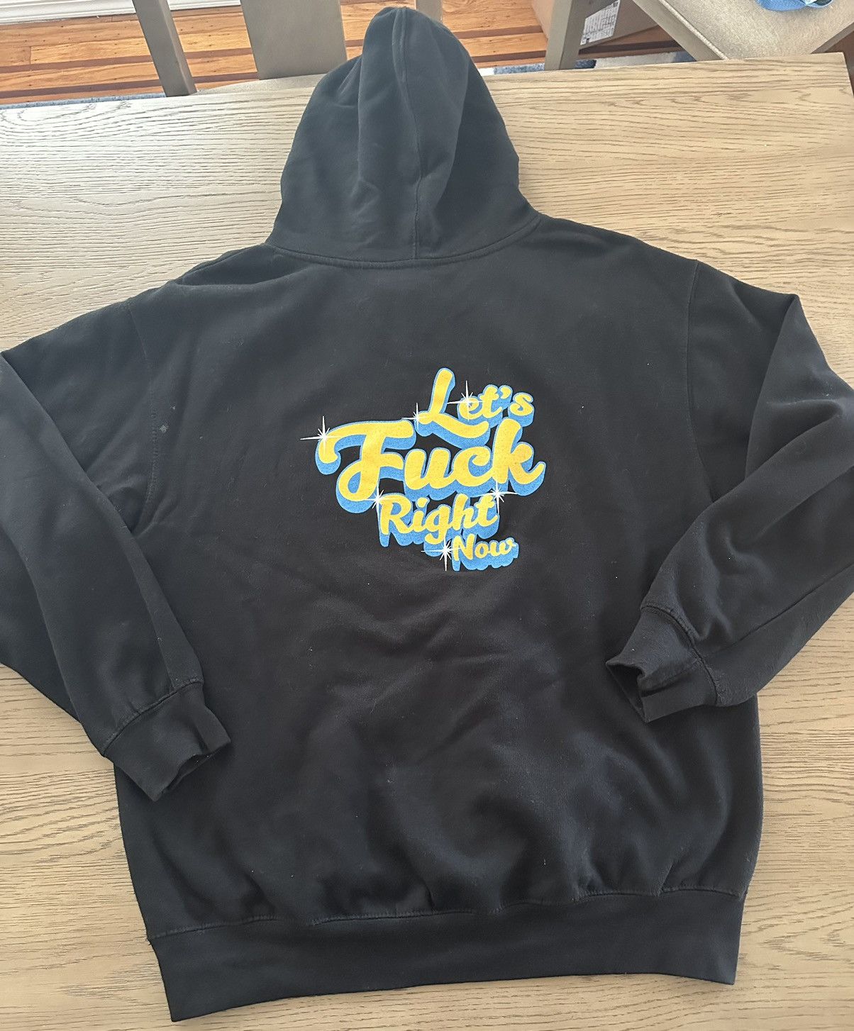 Golf Wang × Odd Future × Tyler The Creator Golf Wang Tyler The Creator Let's F**K Right Now Black Hoodi Size US L / EU 52-54 / 3 - 4 Thumbnail