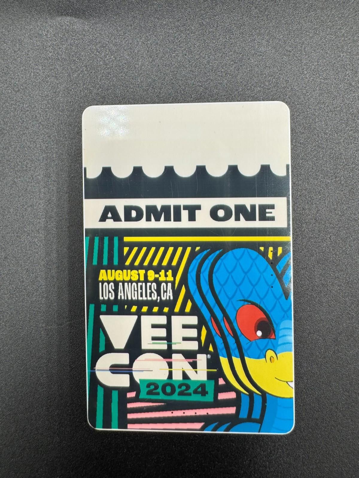 Other Rare VeeCon 2024 Physical Ticket VeeFriends Gary Vaynerchuk Size ONE SIZE - 2 Thumbnail