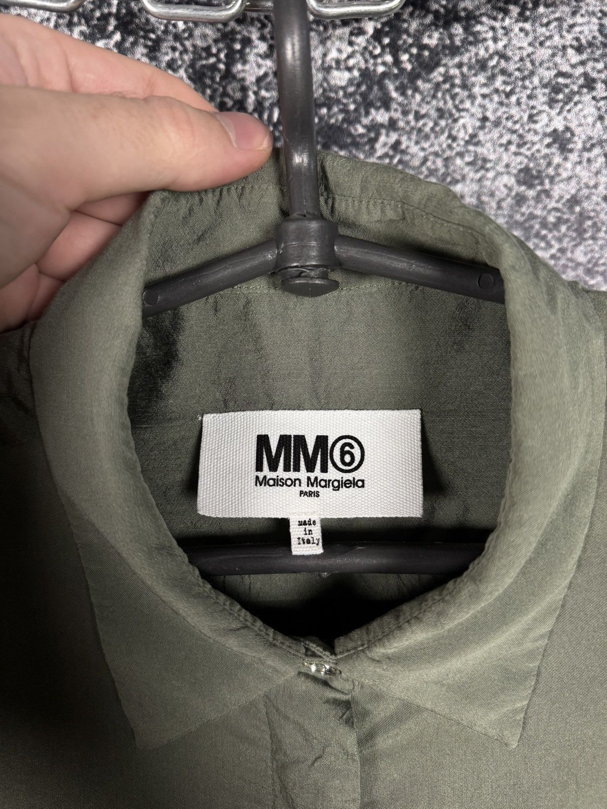 Maison Margiela Maison Margiela Paris Long Sleeve Designer Shirt Button Up Size S / US 4 / IT 40 - 8 Thumbnail