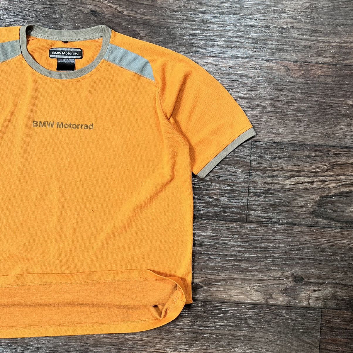 BMW Vintage late 2000 BMW Motorsports Motorrad Summer Tee Size US M / EU 48-50 / 2 - 2 Thumbnail
