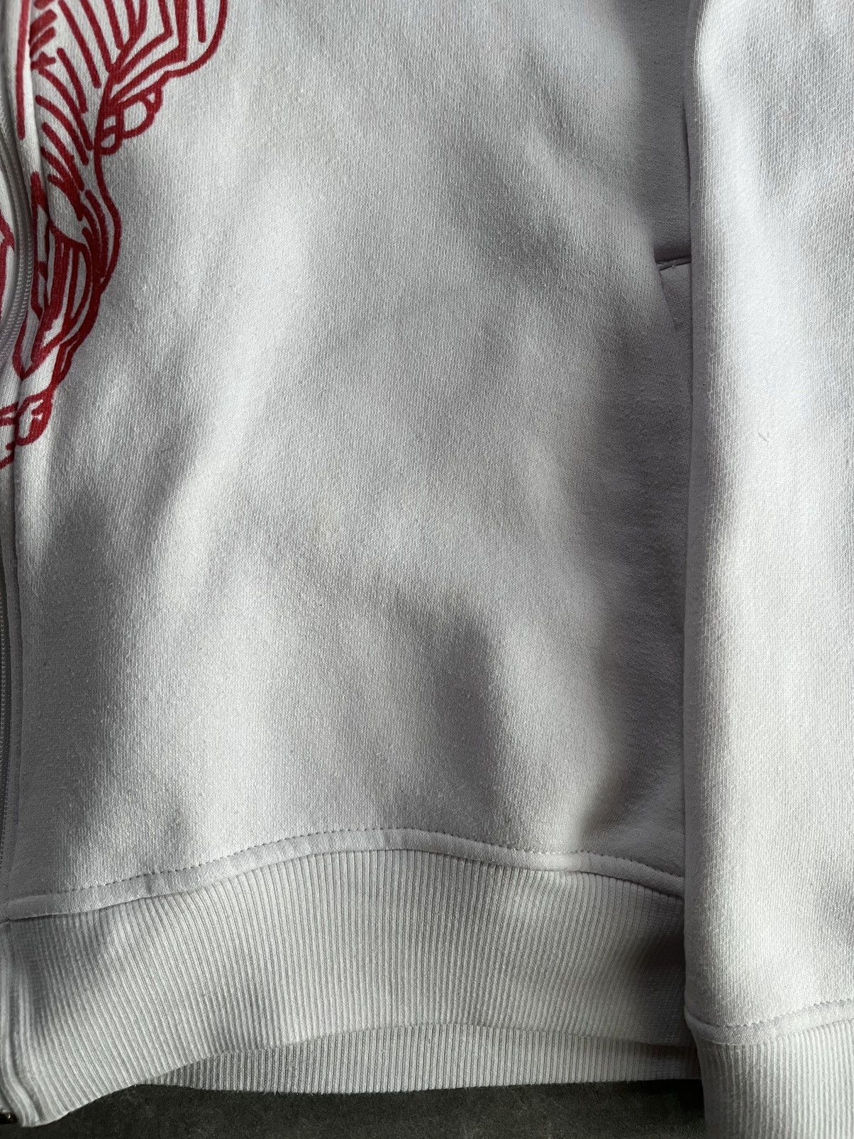 Makaveli Makaveli Big Skull Logo Embroidered Baggy Boxy Zip Hoodie XL Size US XL / EU 56 / 4 - 7 Thumbnail