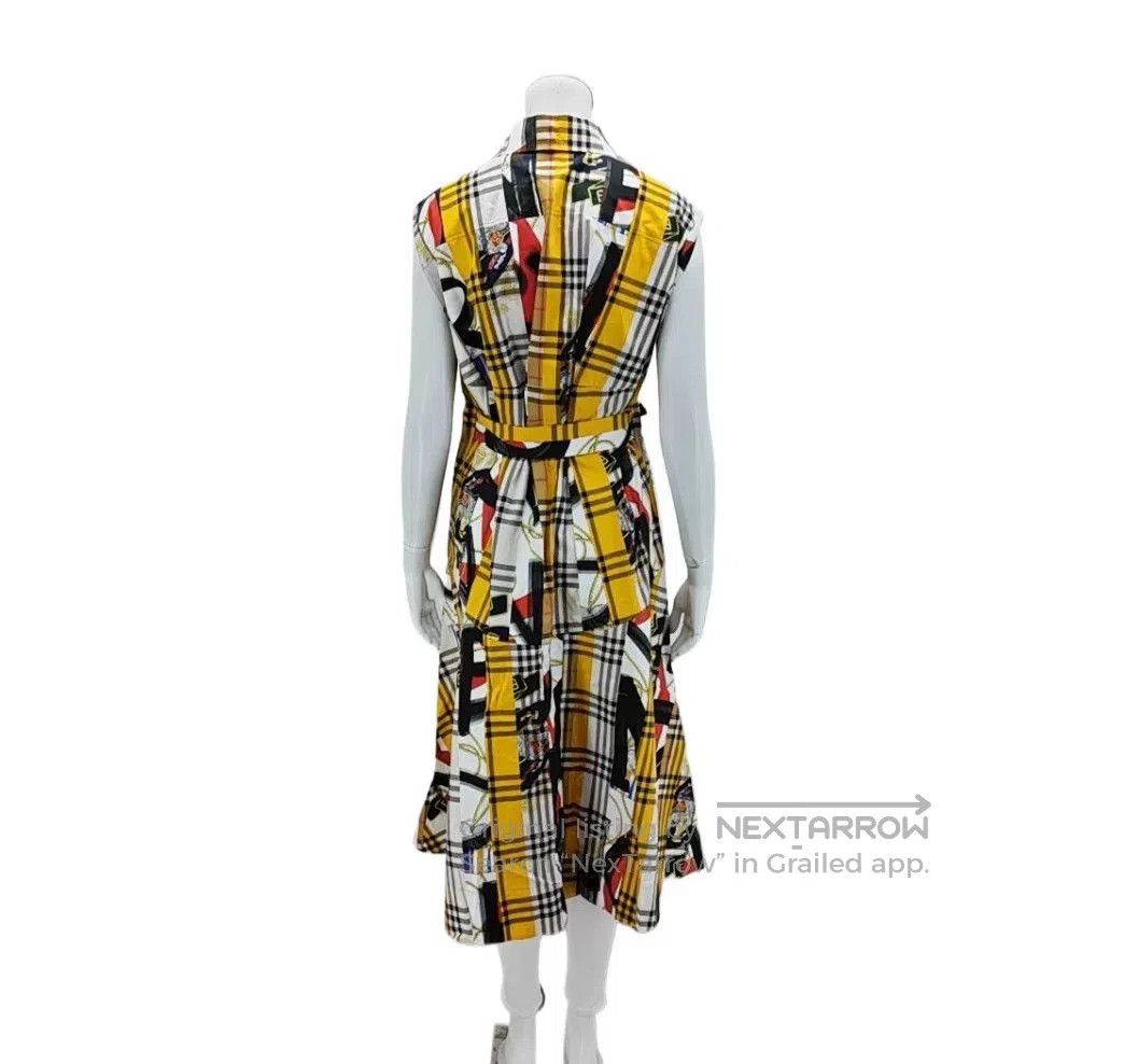 Burberry Burberry Yellow Plaid Dress UK6. Size XXS / US 00 / IT 34 - 2 Thumbnail
