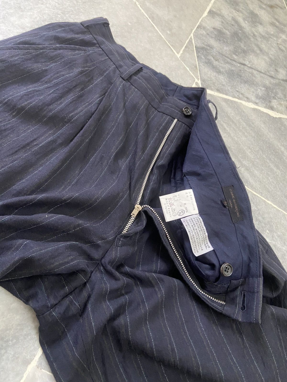 Comme des Garcons Homme CDG Homme Buckle Back Pants Size US 30 / EU 46 - 6 Thumbnail