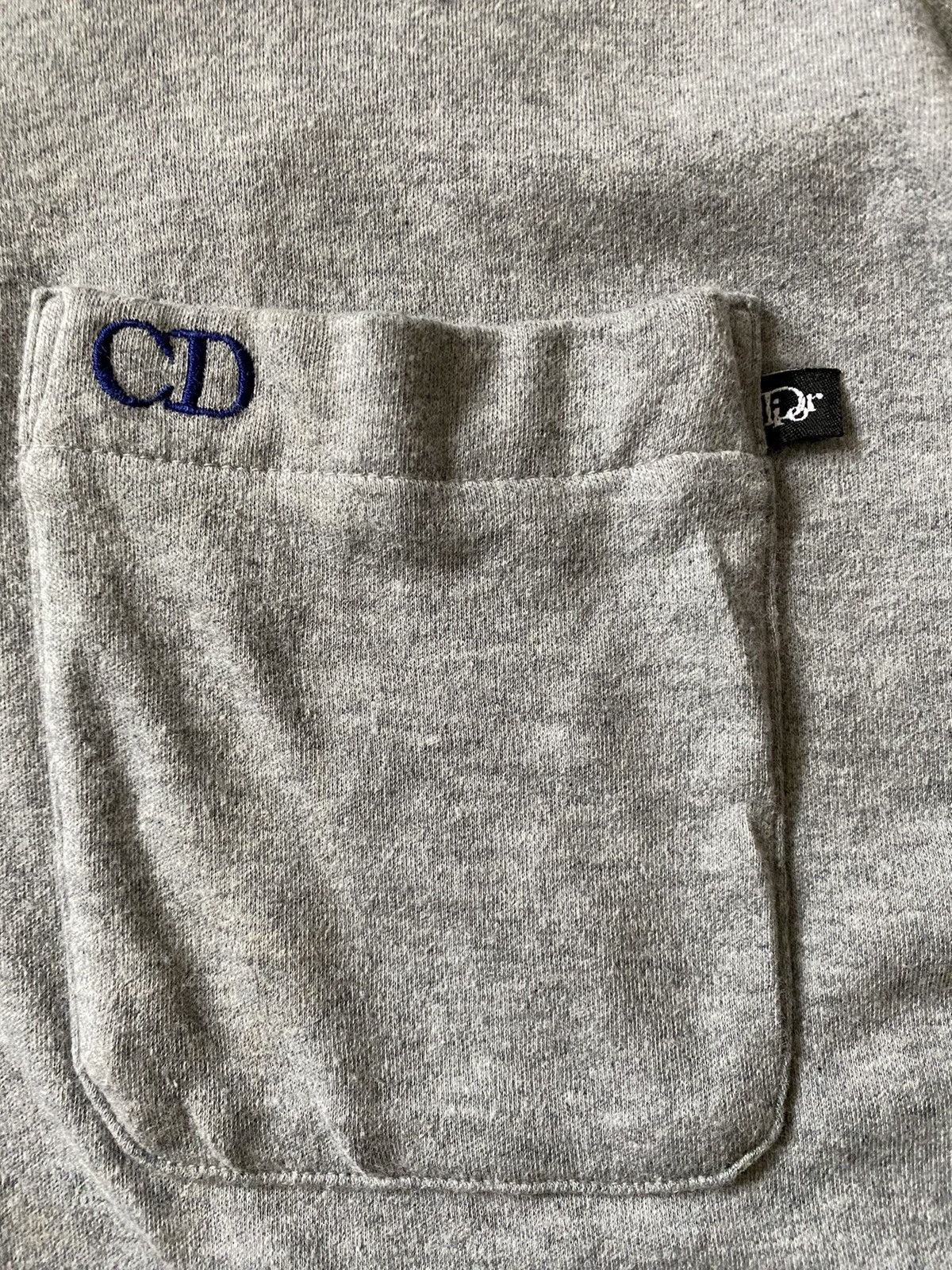Christian Dior Monsieur × Dior × Vintage Half Zip Polo CD Size US L / EU 52-54 / 3 - 2 Thumbnail