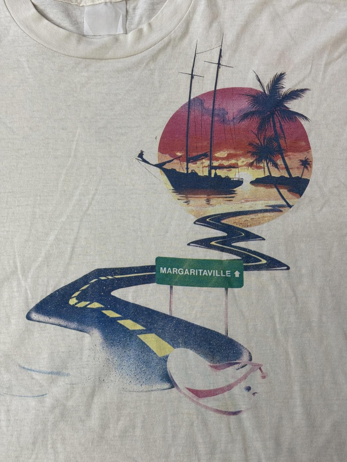 Designer Vtg Margaritaville T-shirt There's A Woman to Blame XL Size US XL / EU 56 / 4 - 3 Thumbnail