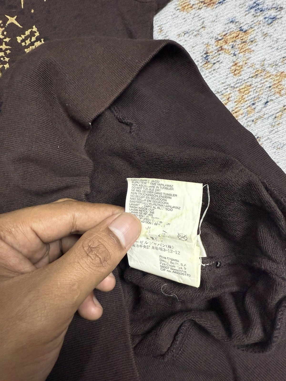 Diesel Diesel studed feded hoodie Size US M / EU 48-50 / 2 - 9 Thumbnail