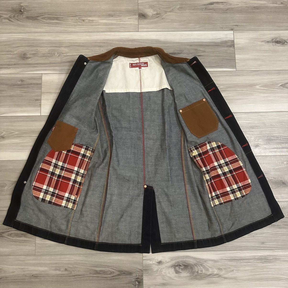 Comme des Garcons × Junya Watanabe × Levi's Comme des Garçons Junya Watanabe Levi’s Denim Chore Jacket Size US S / EU 44-46 / 1 - 6 Thumbnail