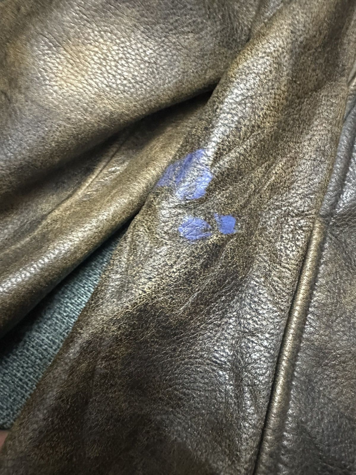 ジャケット・アウター 90s uno leather jacket Uno Uomo leather jacket printed