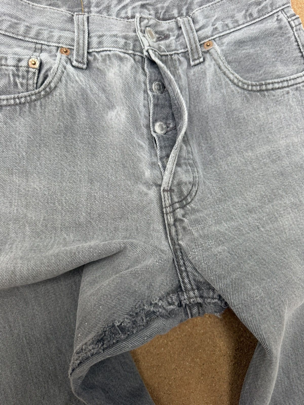 Levi's Vintage Levi’s 501xx Buttonfly Straight Faded Jeans 27x29 Size 27" / US 4 / IT 40 - 5 Thumbnail