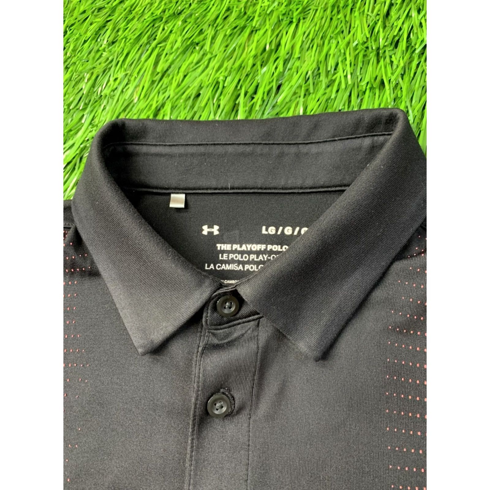Under Armour Under Armour Polo Shirt Men L Black 2019 The Playoff Jersey Size L Size US L / EU 52-54 / 3 - 4 Thumbnail