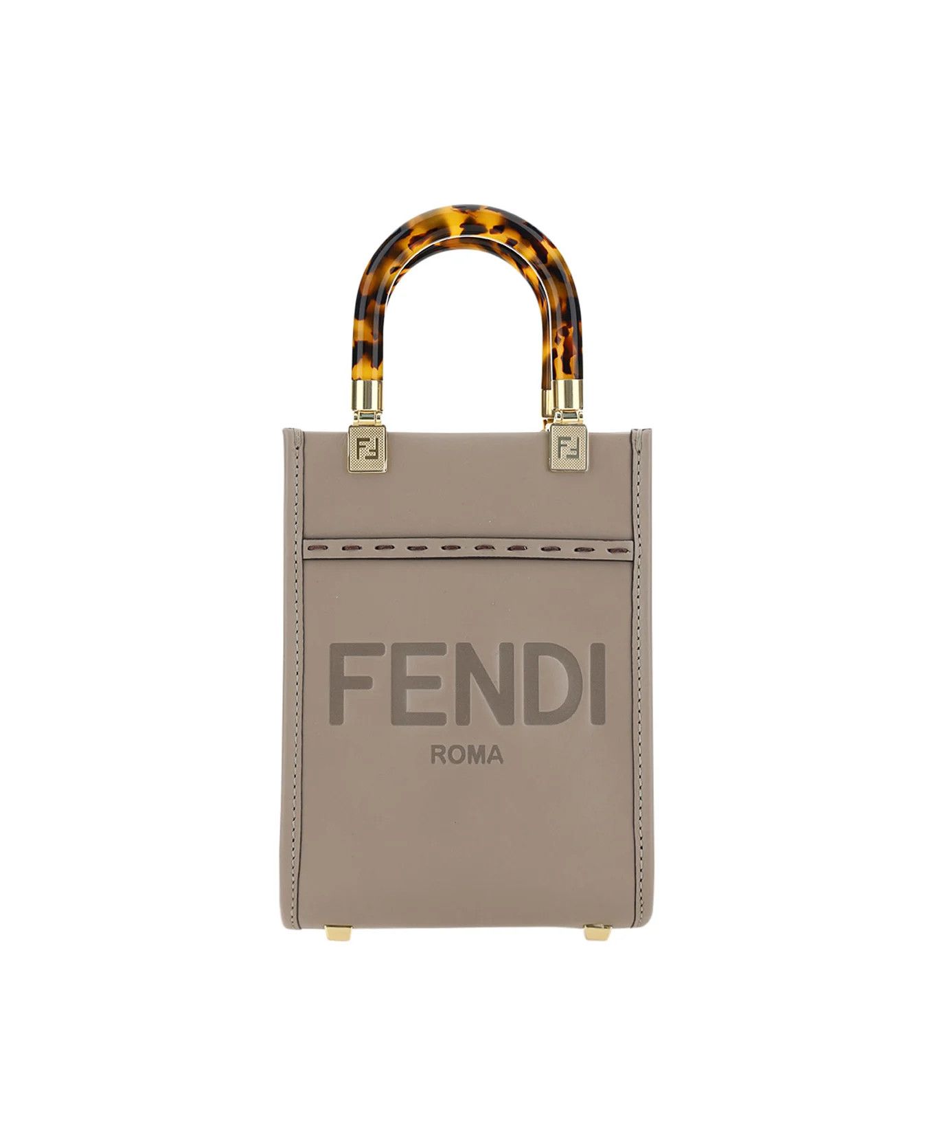 Fendi o1s1wg110326 Size: OS/Mini Sunshine Shopper in Grey Size ONE SIZE - 1 Thumbnail