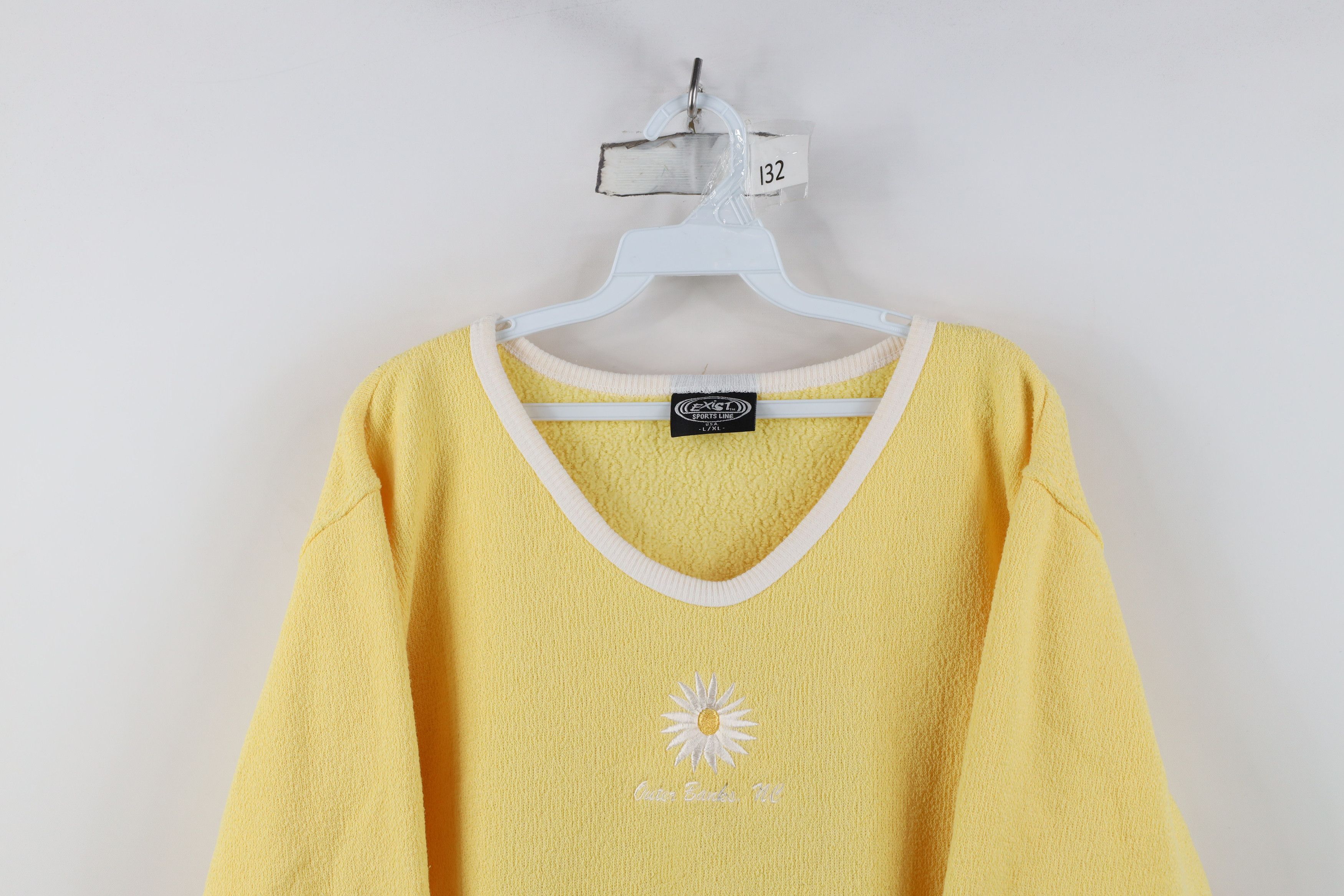 Vintage Vintage 90s Streetwear Banks Terry Cloth Sweatshirt USA Size L / US 10 / IT 46 - 2 Thumbnail