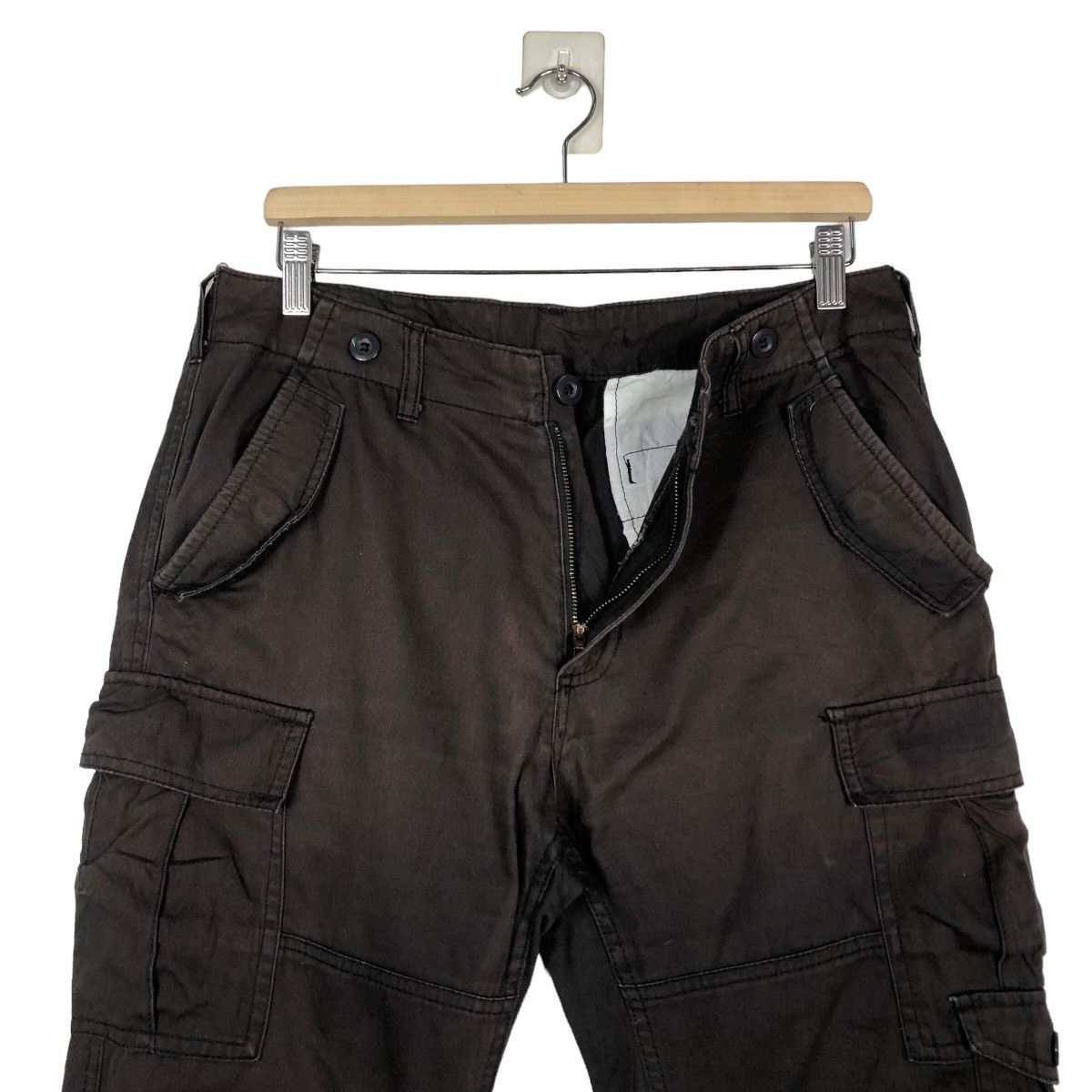Hysteric Glamour 🔥Vintage Bush Pants Biker Cargo Multi Pockets Size US 32 / EU 48 - 14 Thumbnail