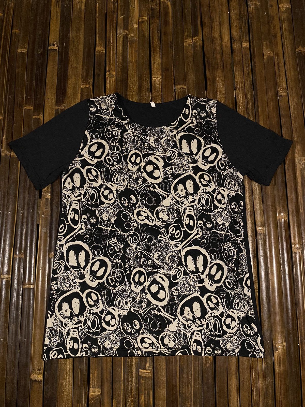 IF SIX WAS NINE PAISLEY SKULL design tee 【公式通販】