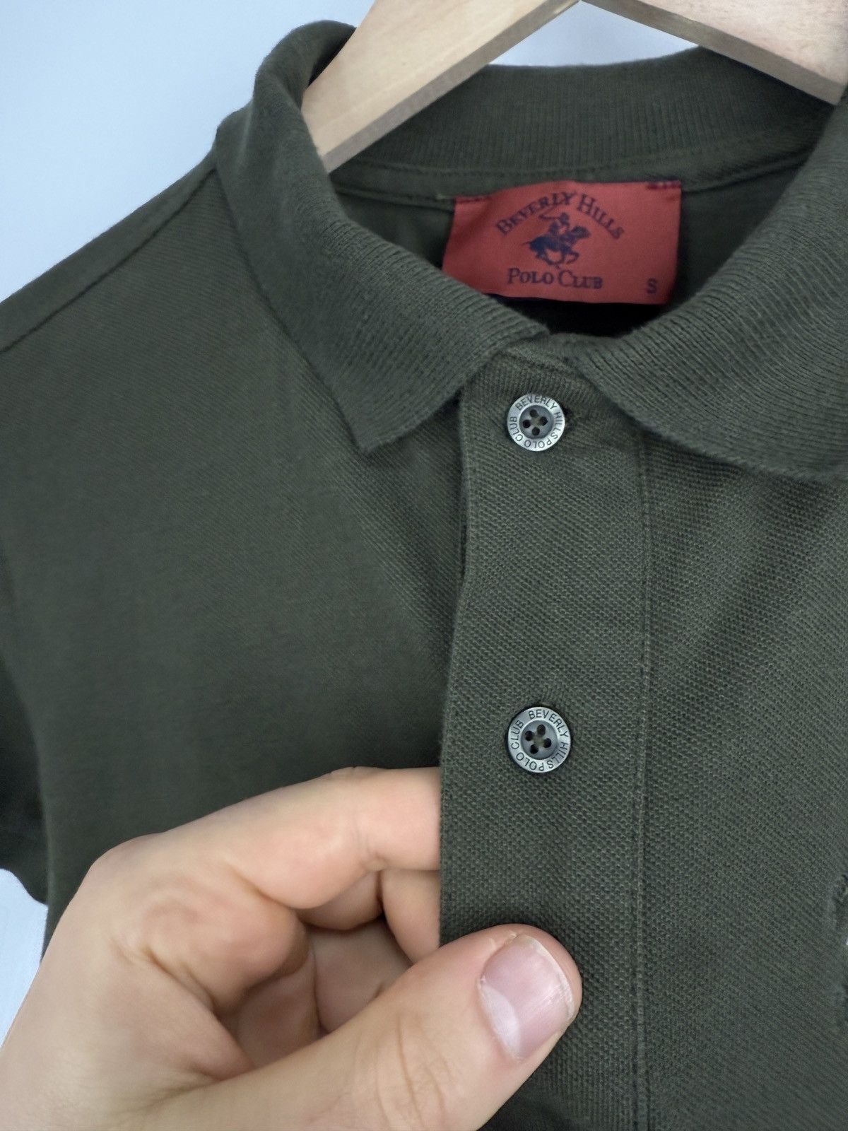 Beverly Hills Polo Club 🇺🇸 Vintage Beverly Hills Polo Club Polo T-Shirt Rare Retro Size US S / EU 44-46 / 1 - 6 Thumbnail
