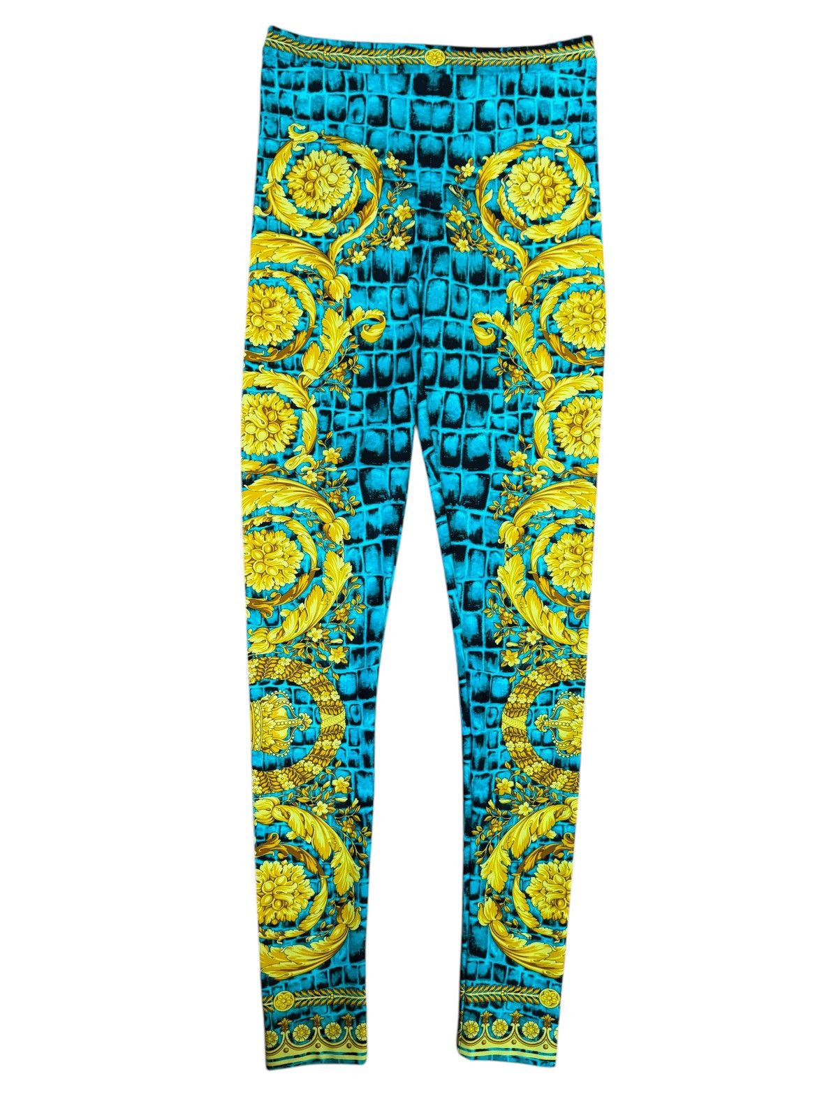 Versace Versace Printed Leggings – Size 36, Never Worn Size 25" / US 0 / IT 36 - 1 Thumbnail