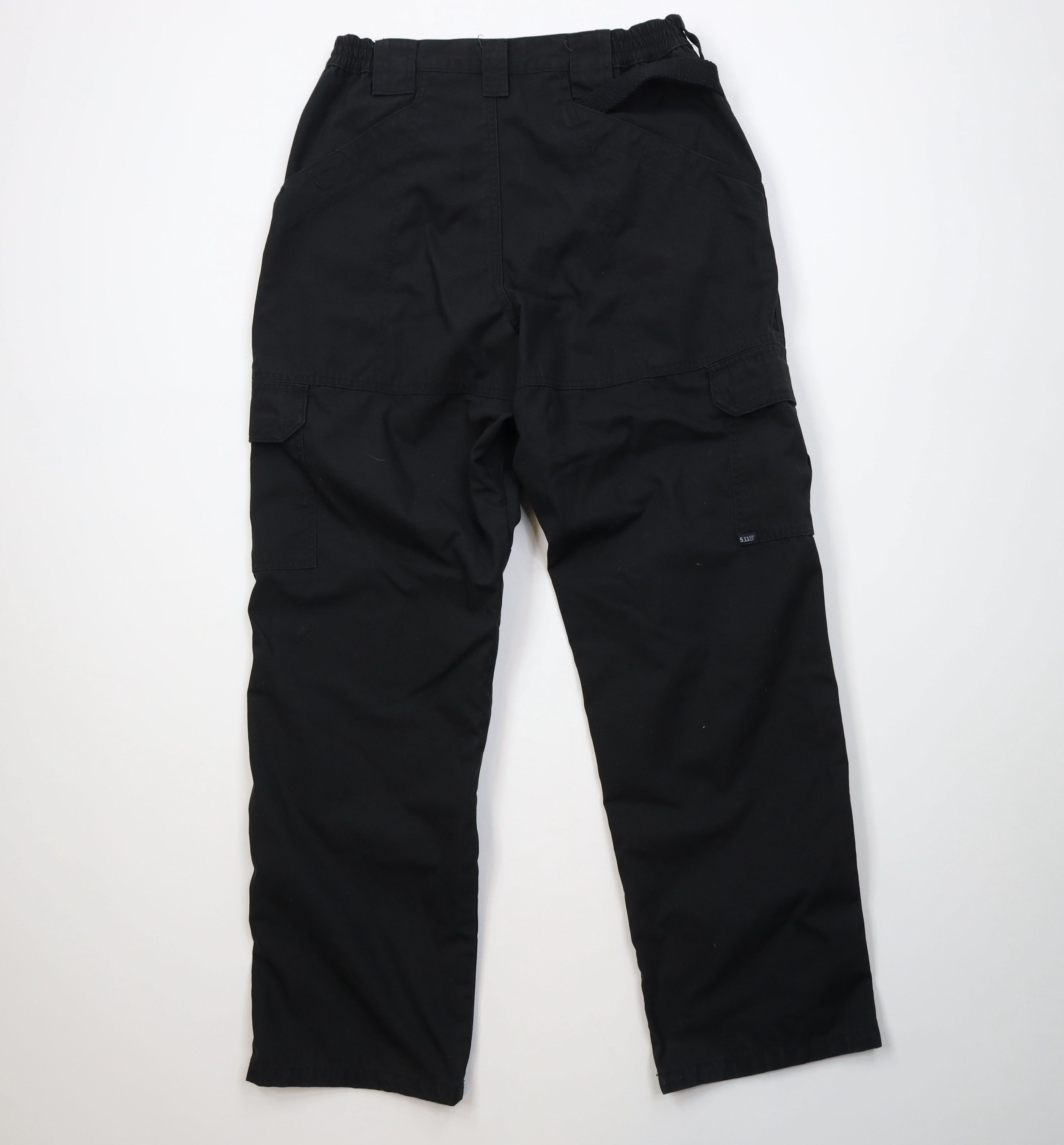 Vintage 5.11 Tactical Series Pro Double Knee Cargo Pants Black Size US 32 / EU 48 - 7 Thumbnail
