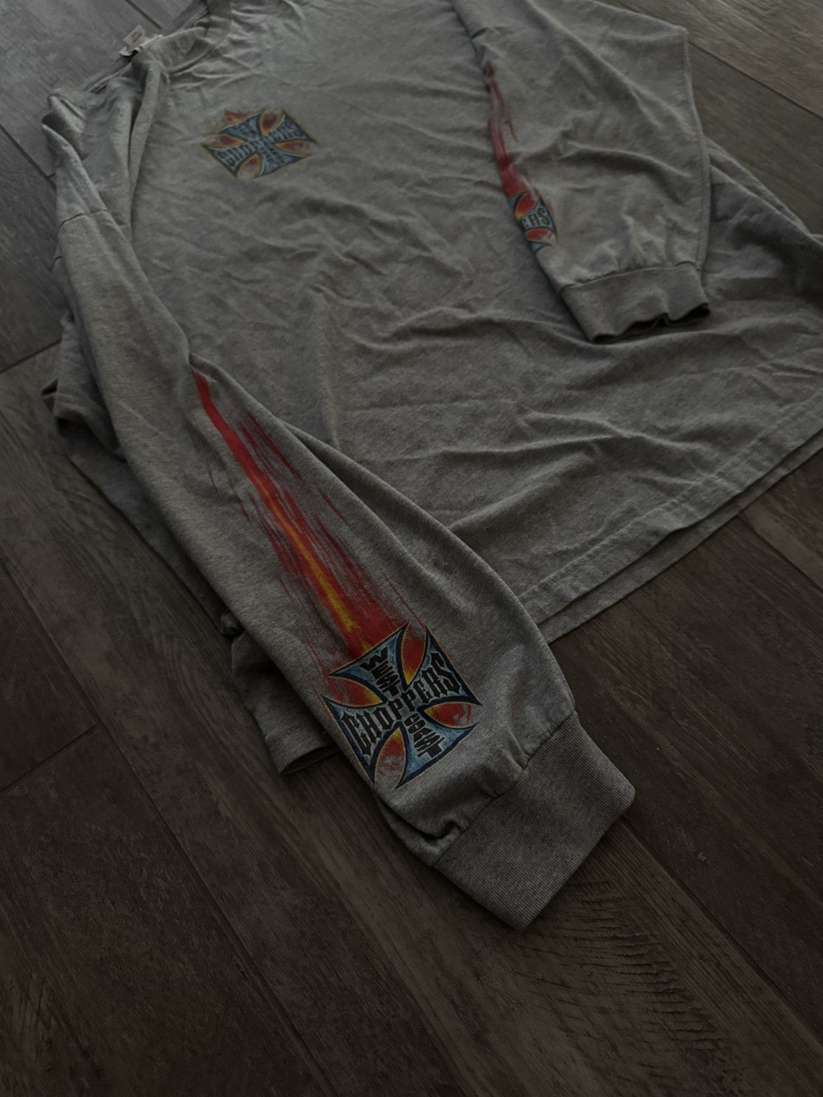 Vintage Vintage West Coast Choppers Long sleeve Size US XXL / EU 58 / 5 - 5 Thumbnail