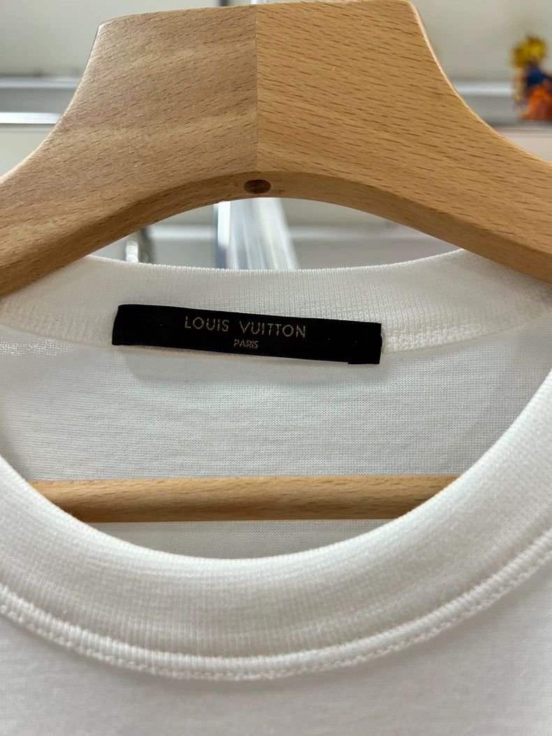 Louis Vuitton Louis Vuitton 17 SS co-branded white box logo short sleeve Size US XS / EU 42 / 0 - 3 Thumbnail