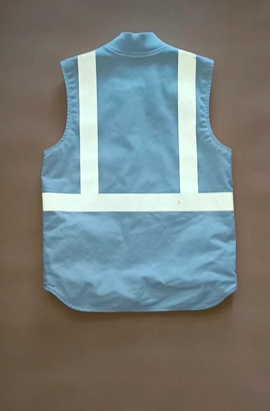 Carhartt WIP x Slam Jam SJ Reflective Vest White Mens S