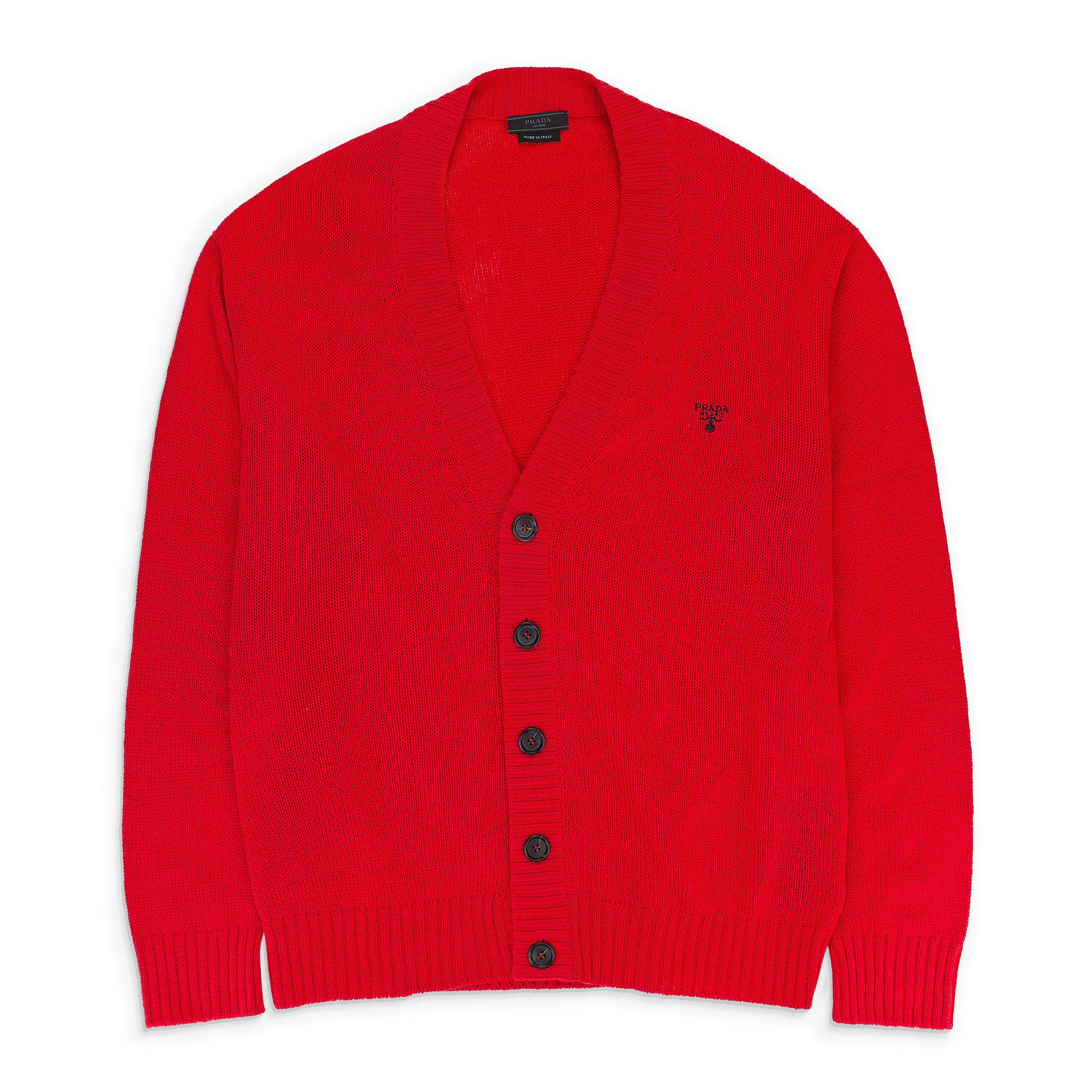 CASHMERE LOGO CRADIGAN RED HOODIES SIZE 50