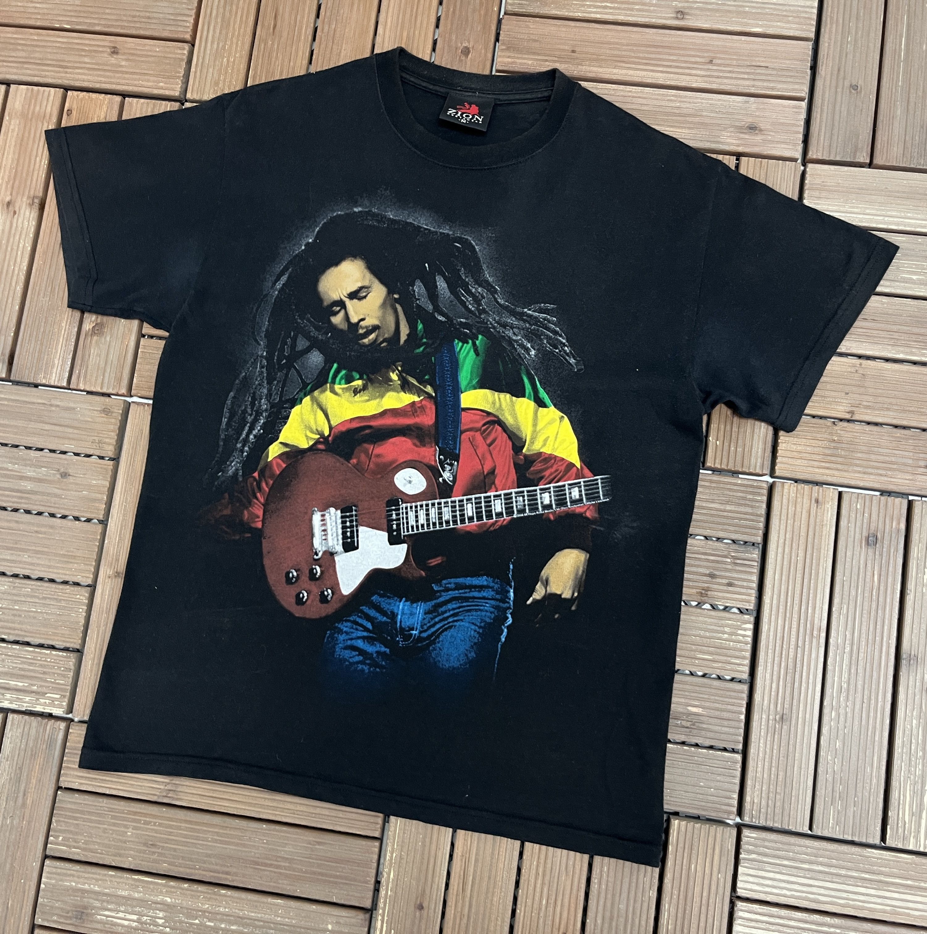 Vintage Bob Marley Vintage Black T-Shirt Tee Size US M / EU 48-50 / 2 - 4 Thumbnail