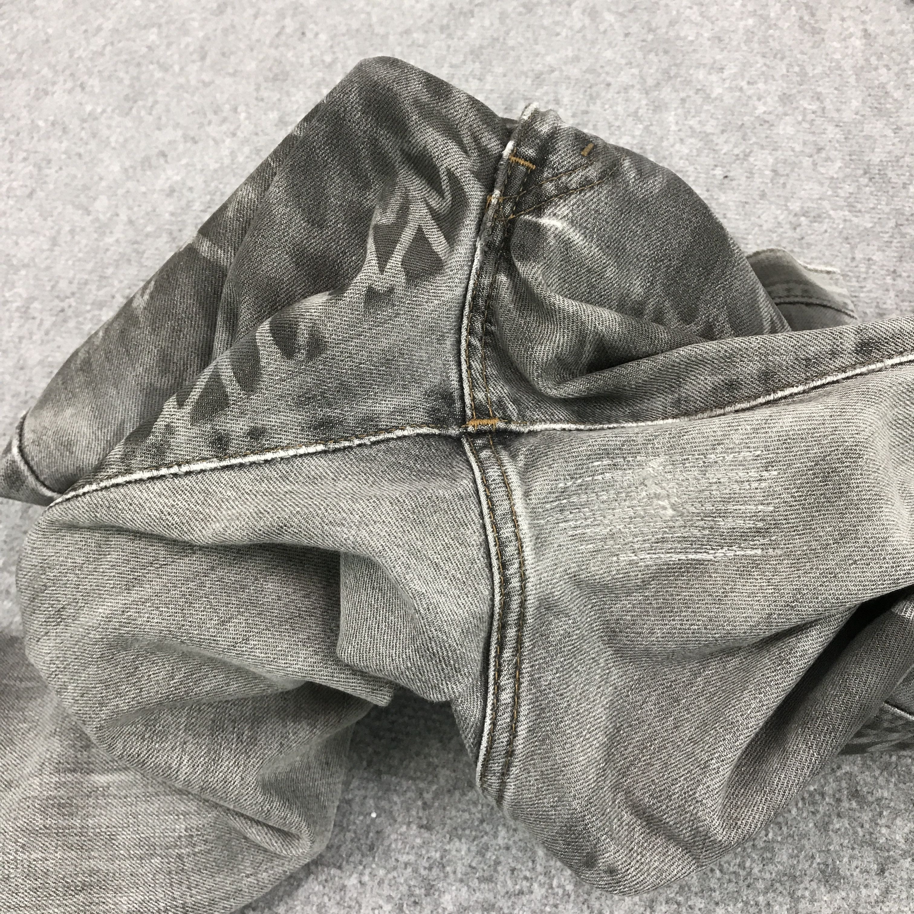 Edwin black faded denim edwin distressed jean pants Size US 32 / EU 48 - 9 Thumbnail