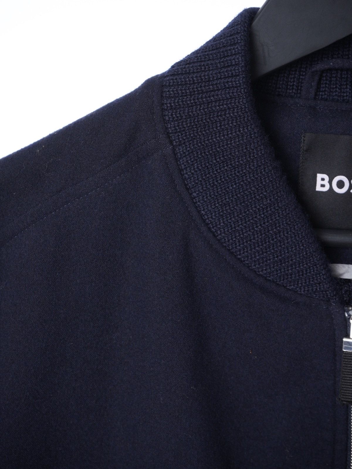 Hugo Boss Hugo Boss wool varsity jacket bomber performance active Size US L / EU 52-54 / 3 - 2 Thumbnail