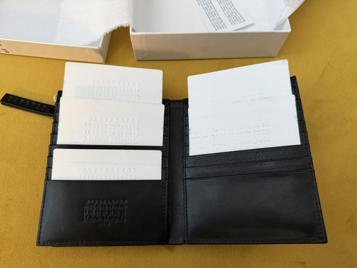 Maison Margiela Four-stitch multi-pocket leather wallet, made in Italy Size ONE SIZE - 9 Thumbnail