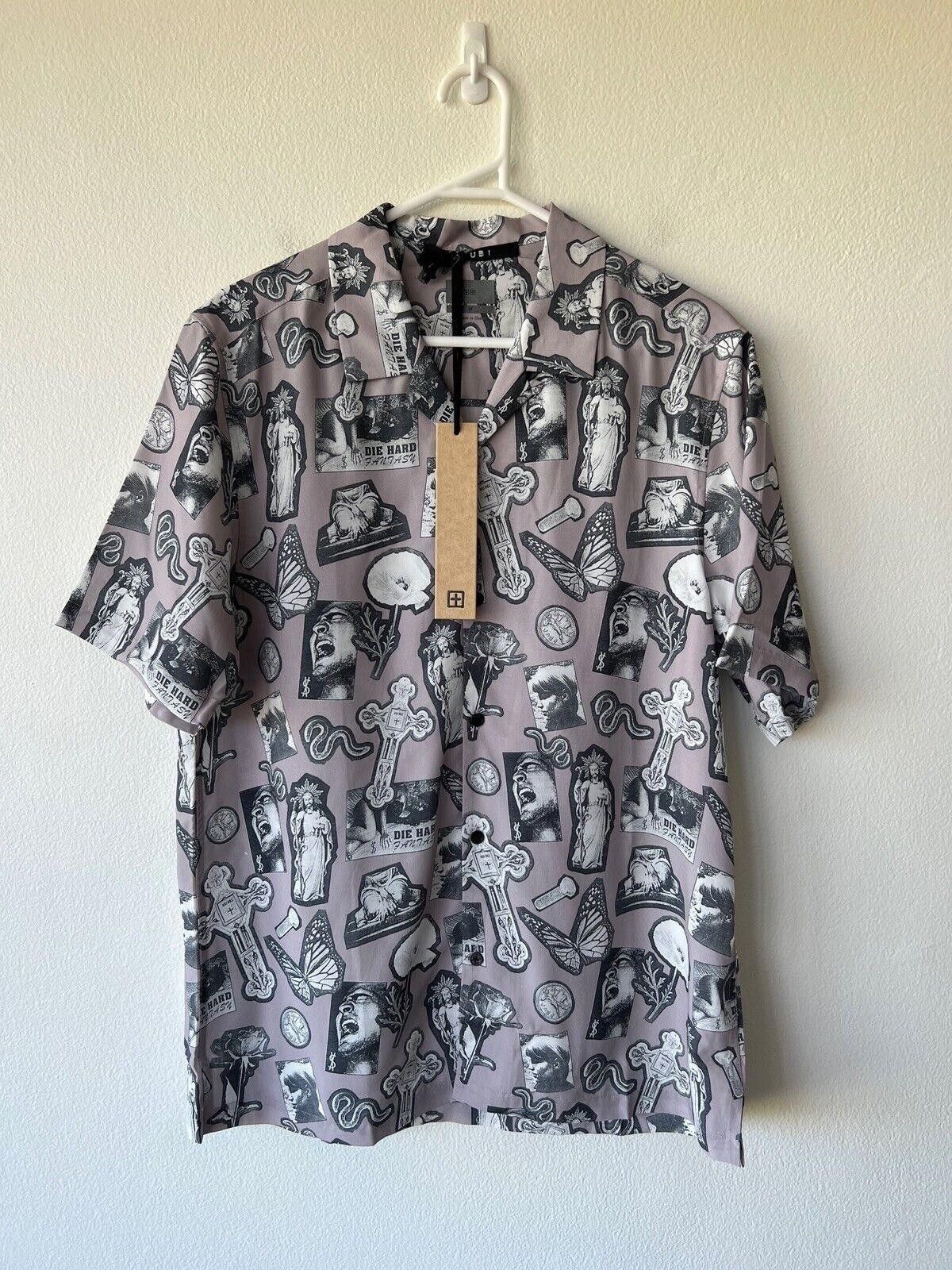Ksubi new ksubi medium m shirt top resort kut out silt mauve black Size US M / EU 48-50 / 2 - 1 Thumbnail