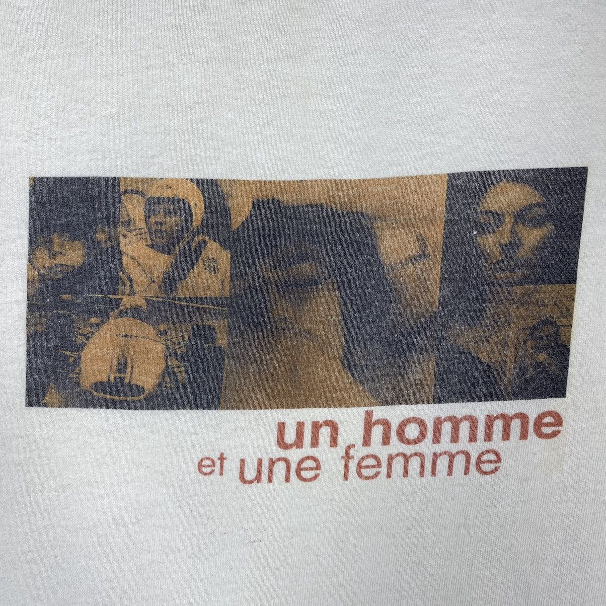 Vintage VINTAGE A MAN AND A WOMAN FRANCE CLASSIC ROMANCE DRAMA TEE Size US S / EU 44-46 / 1 - 3 Thumbnail