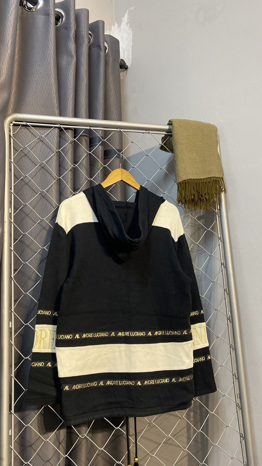 Andreluciano × Japanese Brand ANDRE LUCIANO (AL) HOODIE SIDETAPE MEDIUM Size US M / EU 48-50 / 2 - 2 Thumbnail