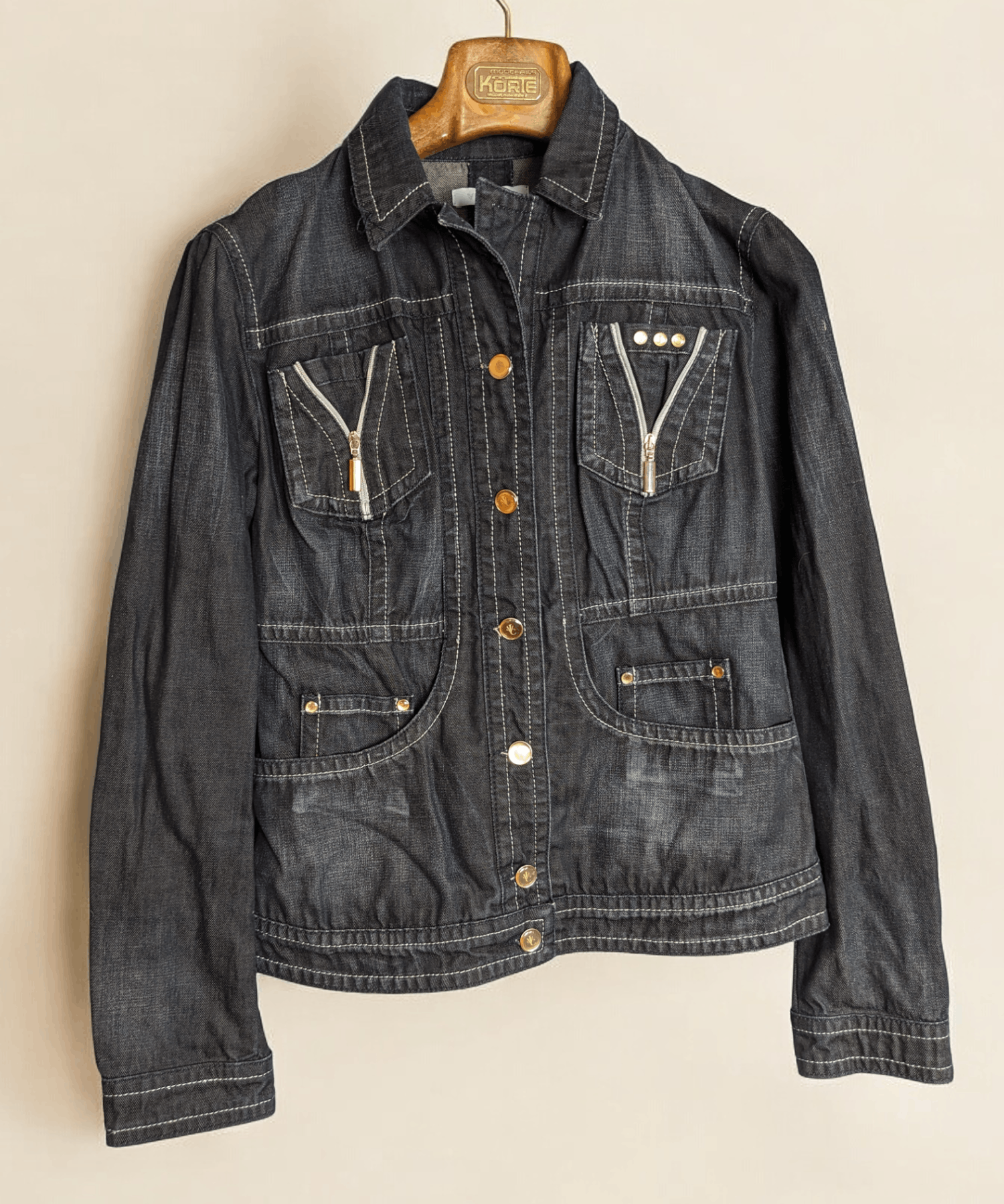 Versace Jeans Couture Vintage Versace Jeans Couture Denim Jacket Size M / US 6-8 / IT 42-44 - 1 Thumbnail