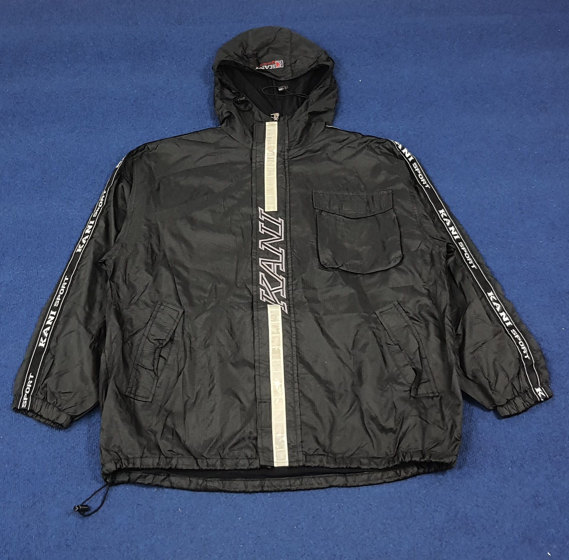 Karl Kani × Vintage Vintage Karl Kani Jeans Outdoor Sports Jacket Size US XXL / EU 58 / 5 - 1 Thumbnail