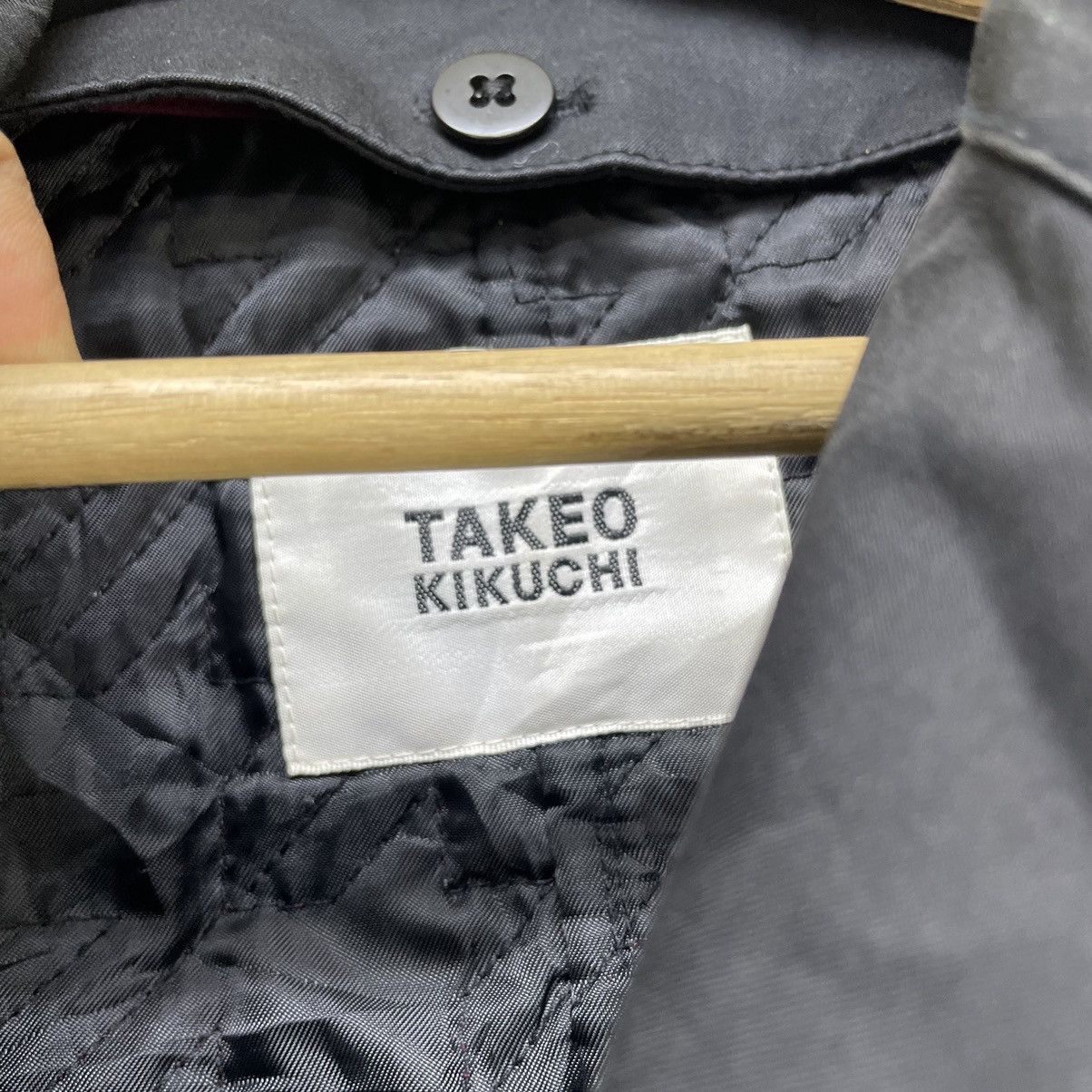 Designer × Japanese Brand × Takeo Kikuchi 💥Japanese Brand Takeo Kikuchi Trench Coat Jacket Size US M / EU 48-50 / 2 - 3 Thumbnail