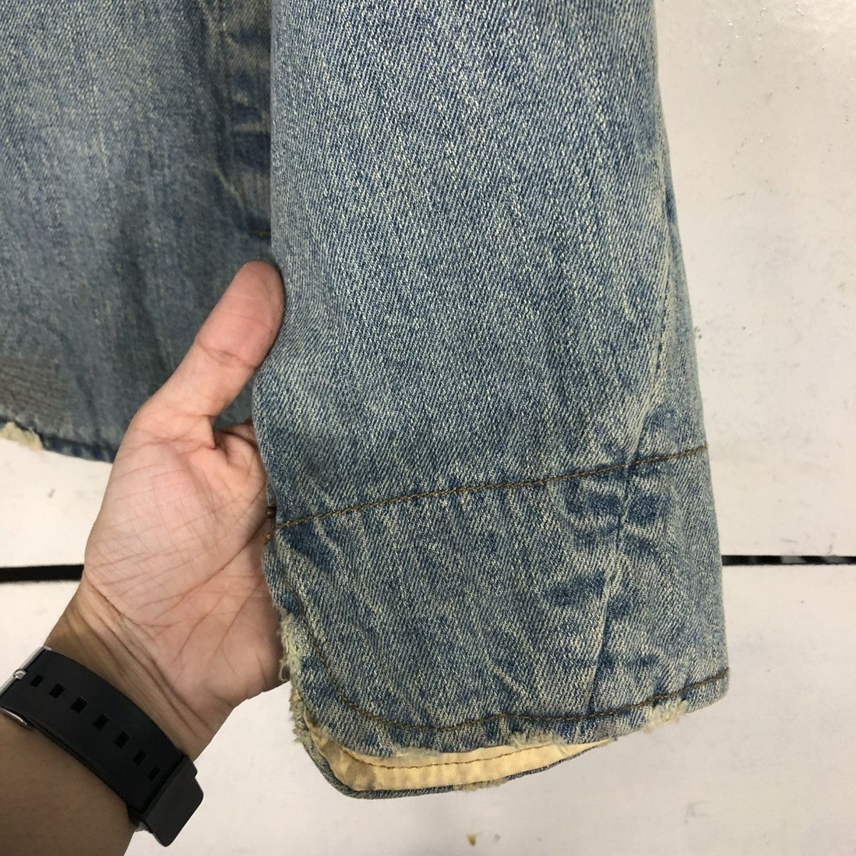 Japanese Brand 🔥VINTAGE CHORE DENIM JACKET NEVER SEEN THING ISSEY MIYAKE Size US M / EU 48-50 / 2 - 17 Thumbnail