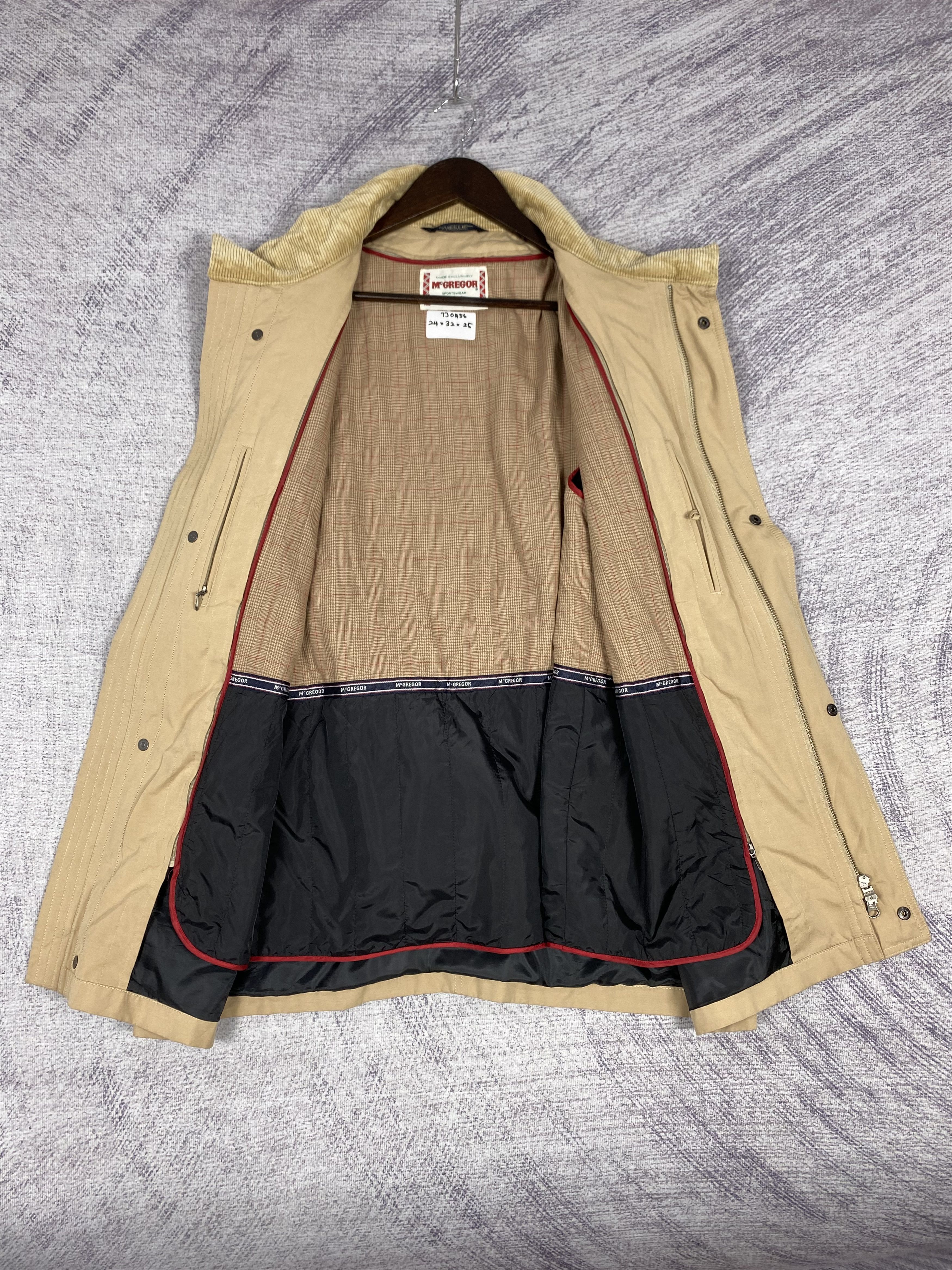 McGregor Vintage McGregor Multi Pocket Plain Canvas Jacket Size US L / EU 52-54 / 3 - 7 Thumbnail