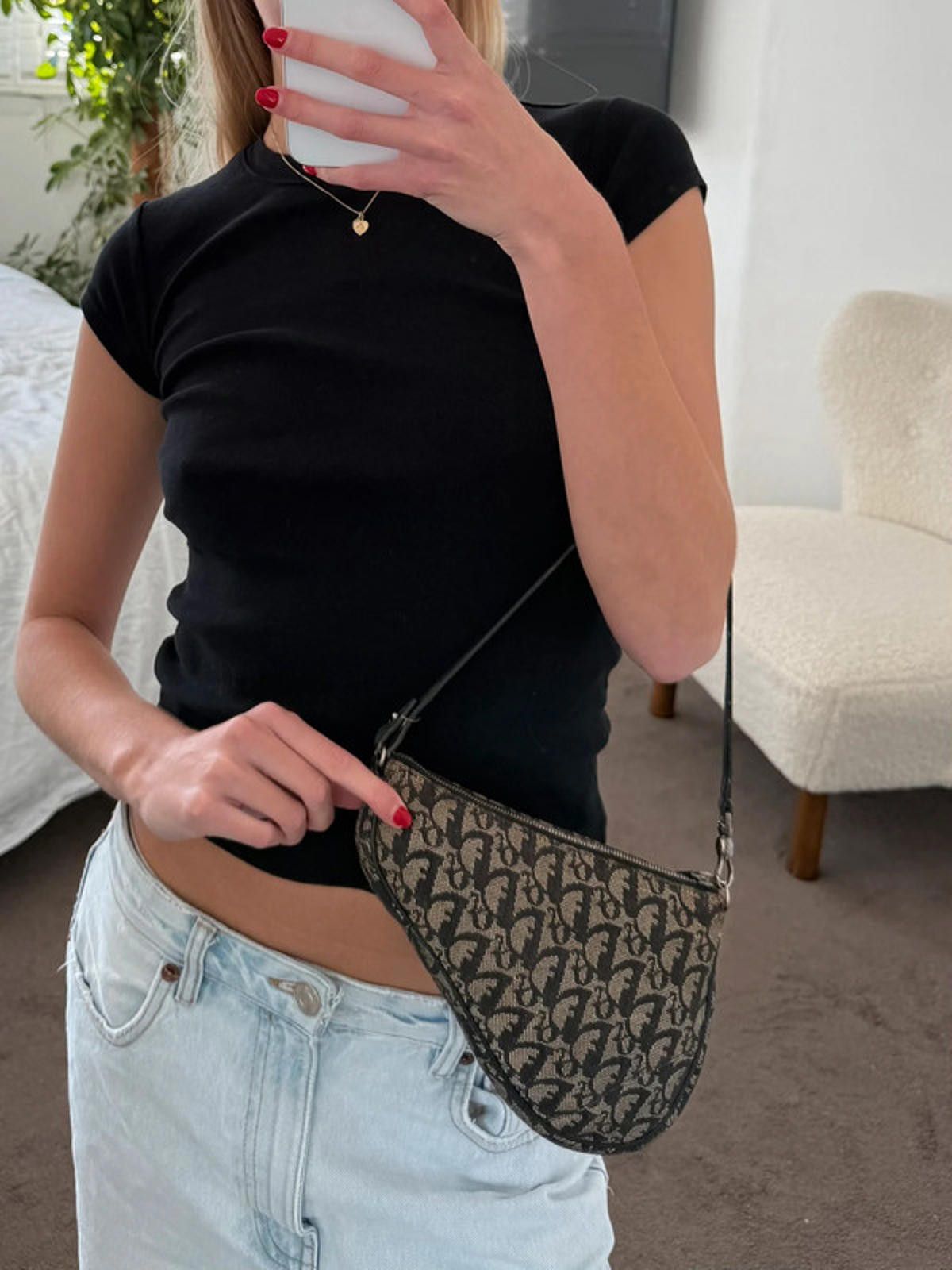Dior Christian Dior monogram saddle shoulder bag Size ONE SIZE - 3 Thumbnail