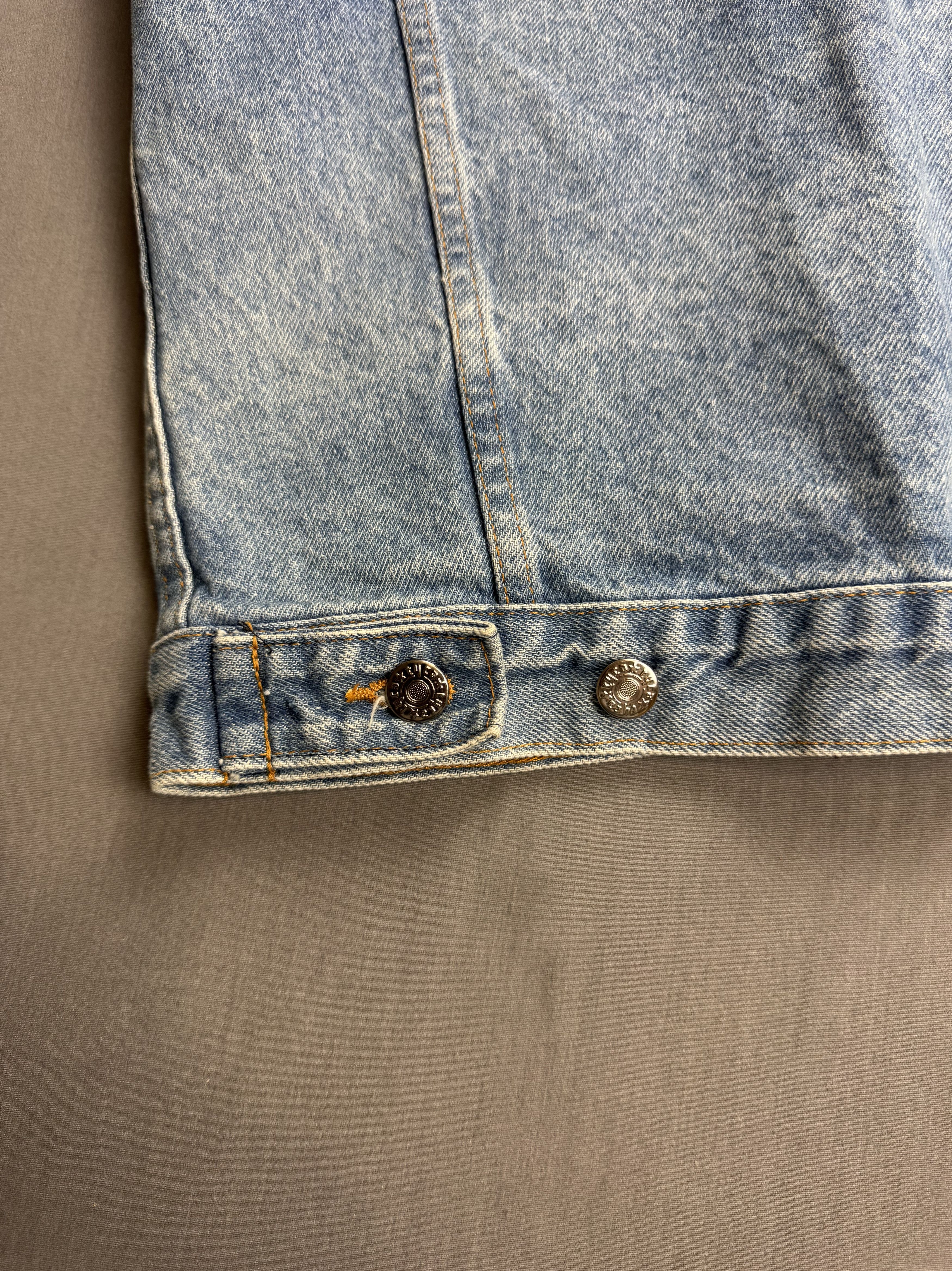 Other Vintage Leupold Optics Embroidered Tyca Denim Jacket Size US S / EU 44-46 / 1 - 8 Thumbnail