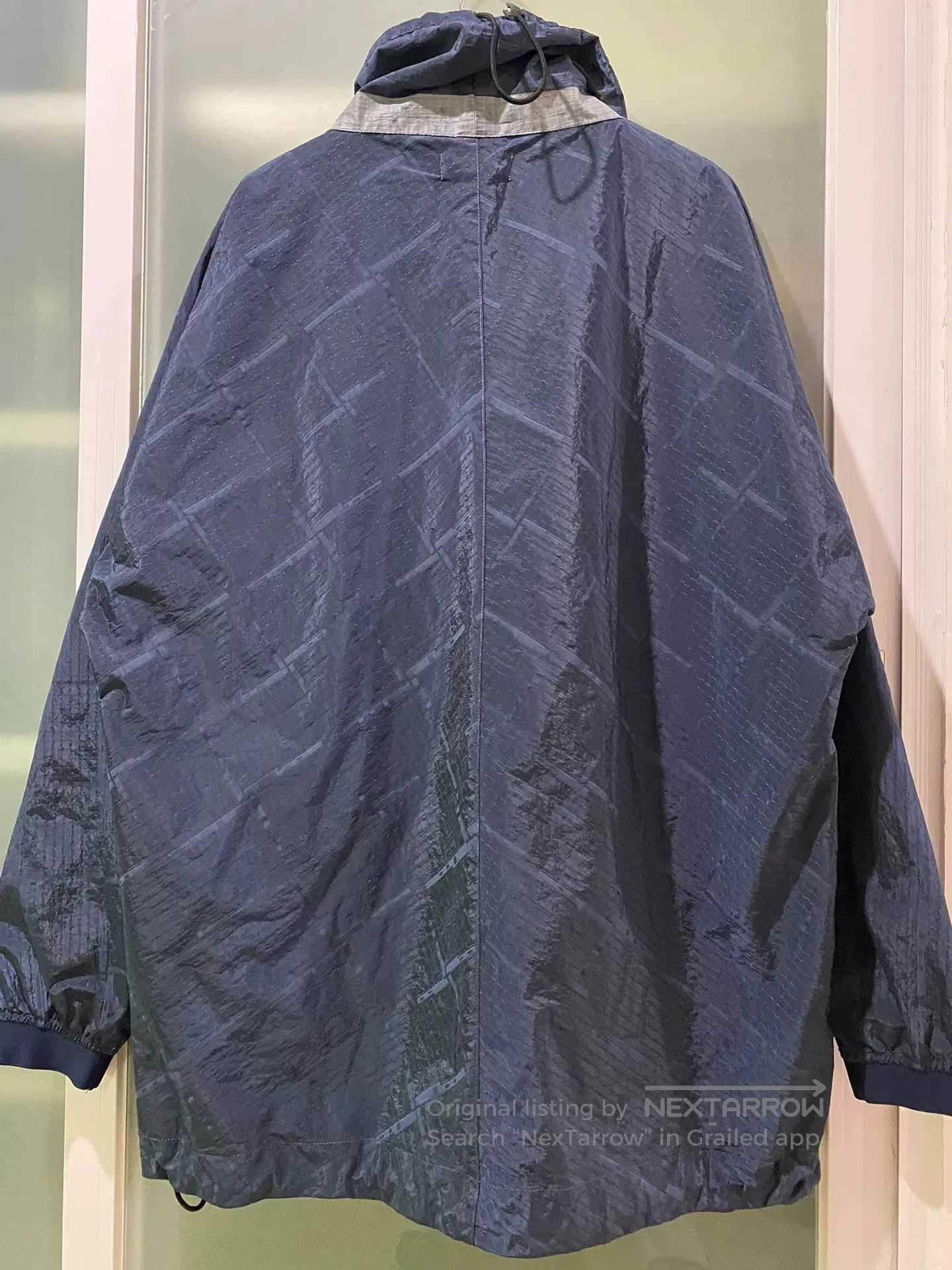 Stone Island stone island metallic nylon shirt with hood. Size US L / EU 52-54 / 3 - 2 Thumbnail