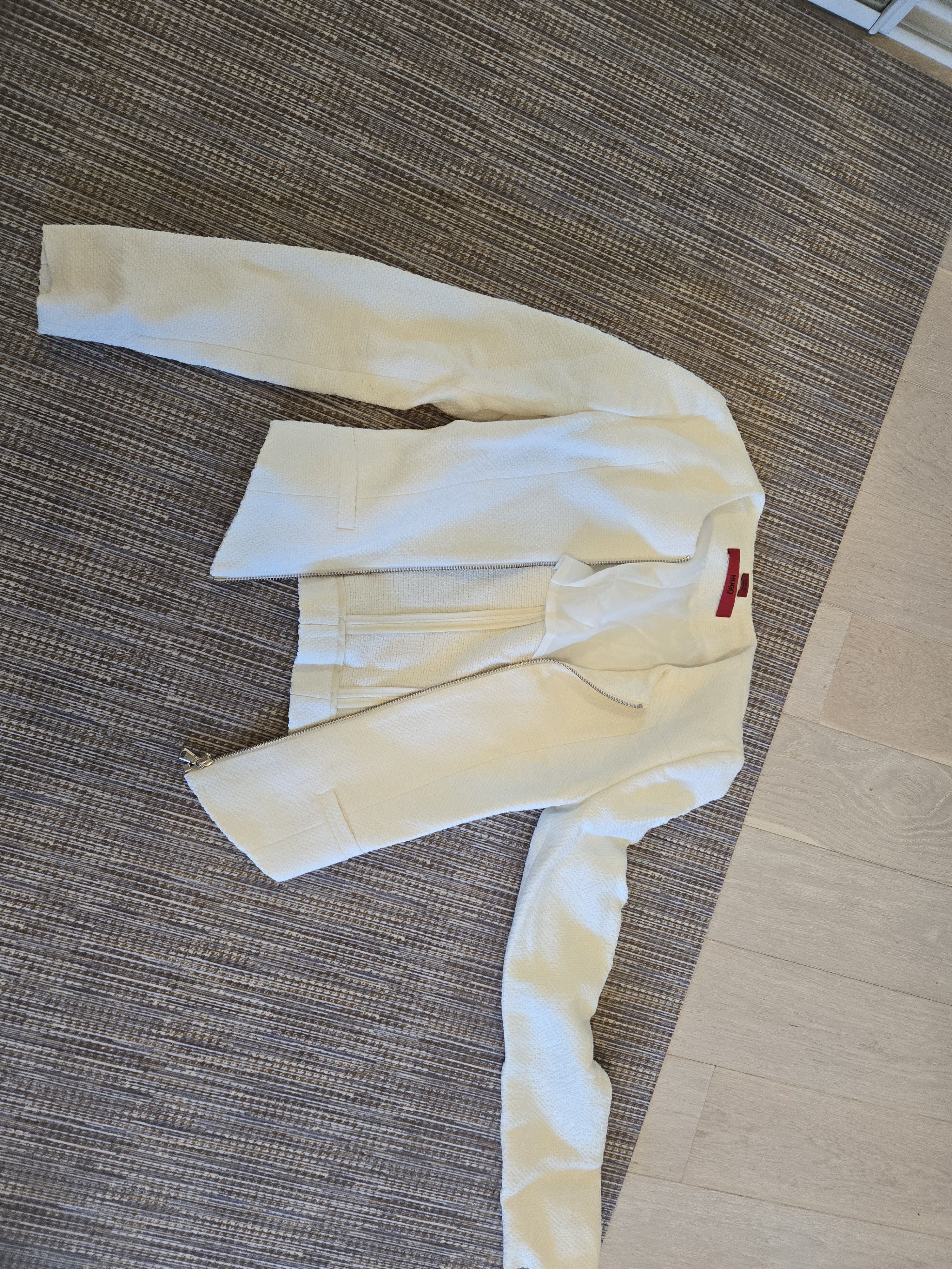 image of Hugo Boss Hugo Women's Arisell Jacket - White (Size XS)