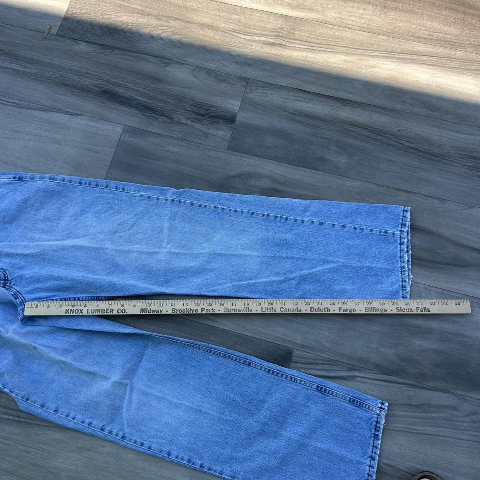 Other Vintage y2k 90’s Xtreme Light wash Blue Denim Jeans size 32” Size US 32 / EU 48 - 6 Thumbnail