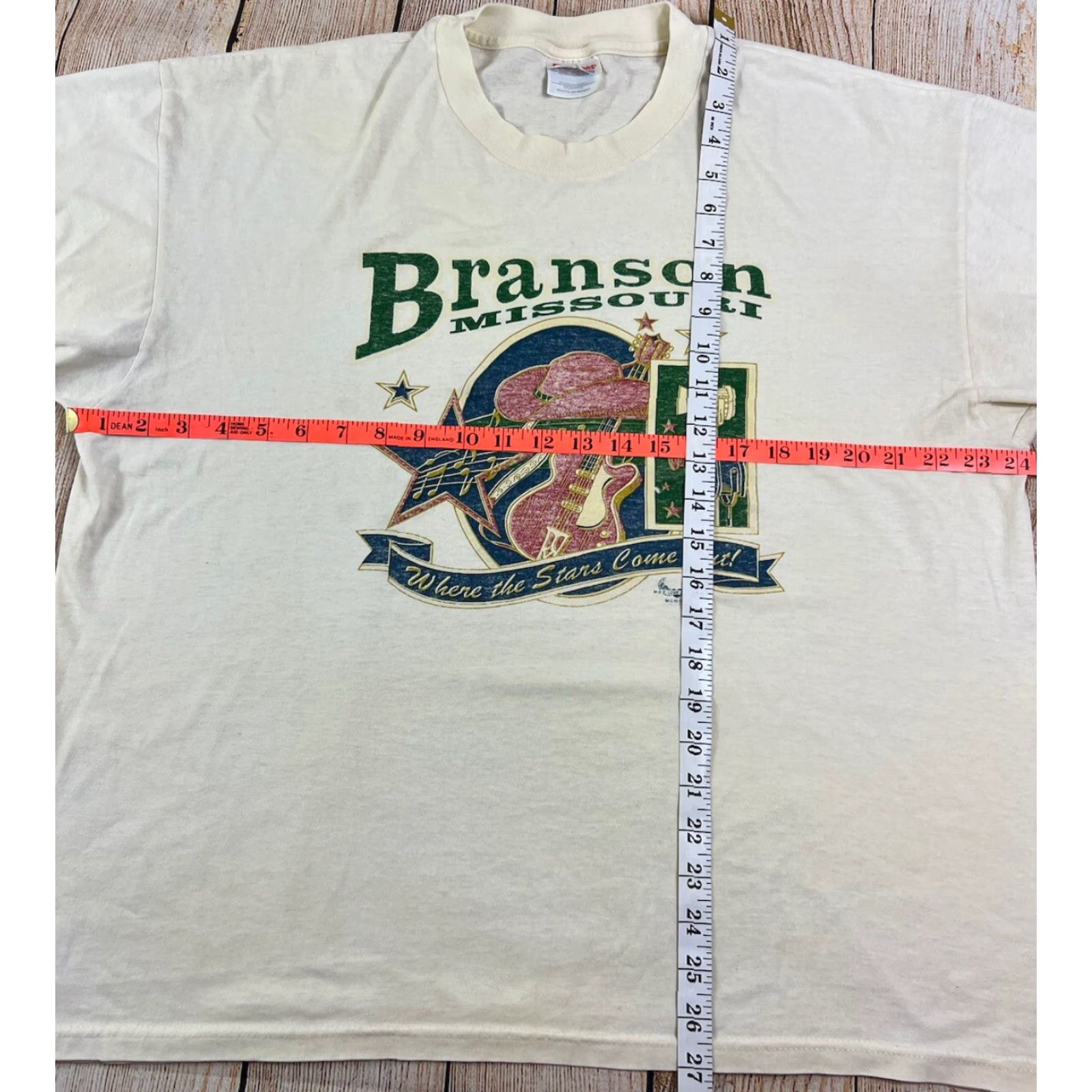 Vintage VINTAGE Destination T-Shirt Shirt 90s White XL Men Boys? Size US XL / EU 56 / 4 - 5 Thumbnail